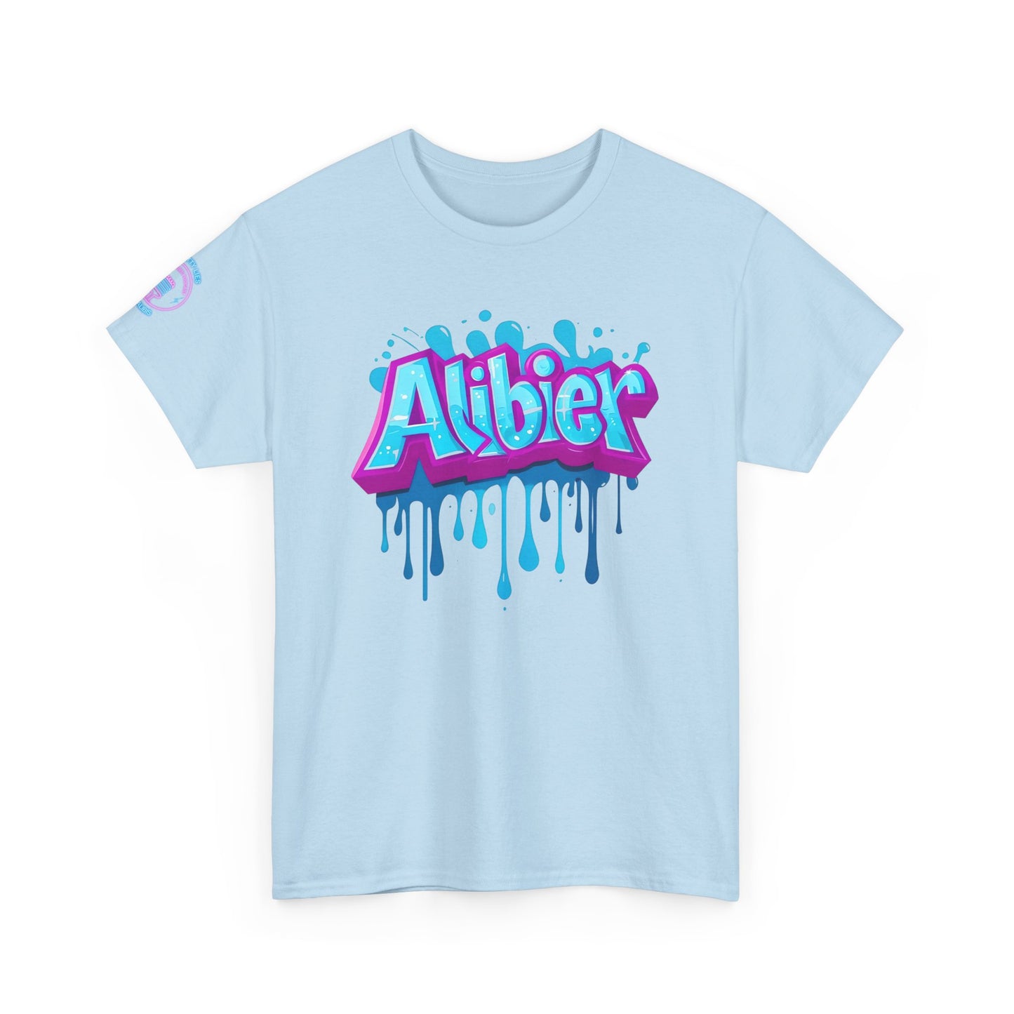 Alibier Graffiti Unisex Heavy Cotton Tee - Urban Style