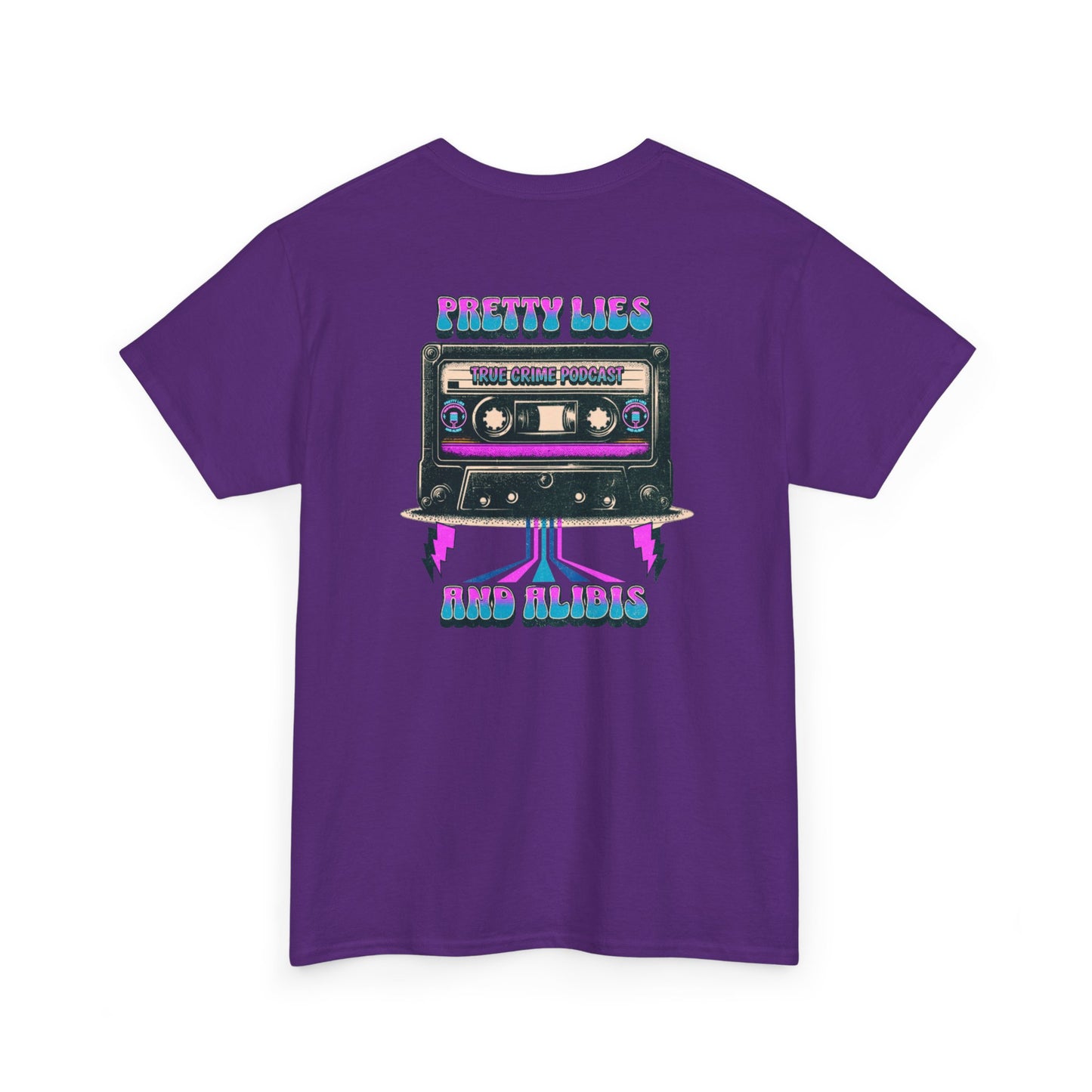 Retro Pretty Lies And Alibis Cassette Tape Shirt - NEW 2025
