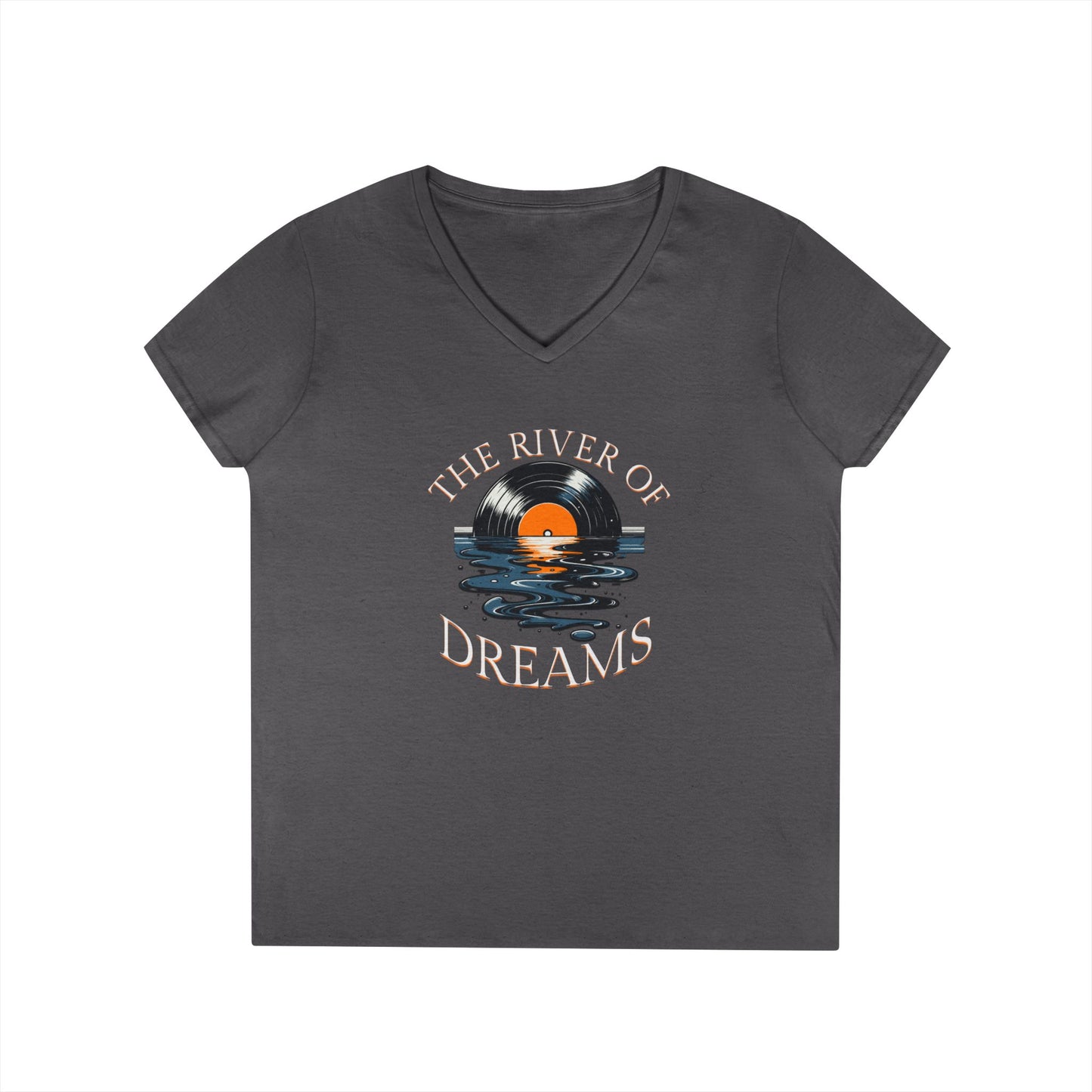 River of Dreams V-Neck T-Shirt - Lyrics - New 2025