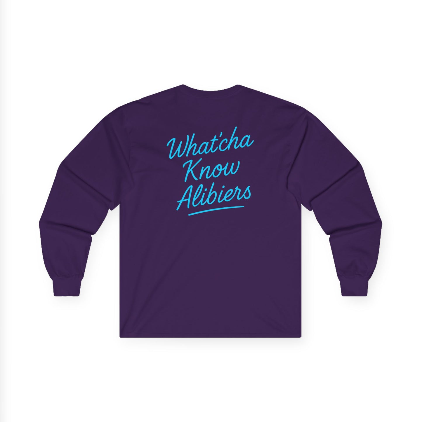 Unisex Long Sleeve Tee - 'Pretty Lies and Alibis', New 2025