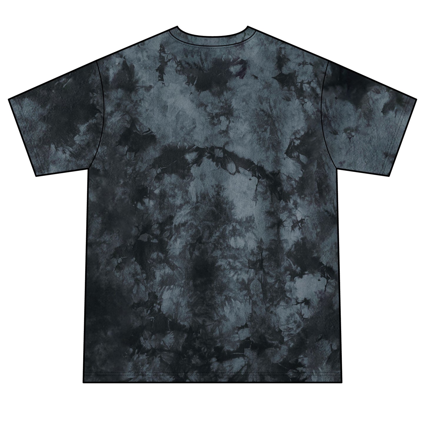 Lyrics Desert Highway Tie-Dye Tee — "On a Dark Desert Highway" Graphic Shirt