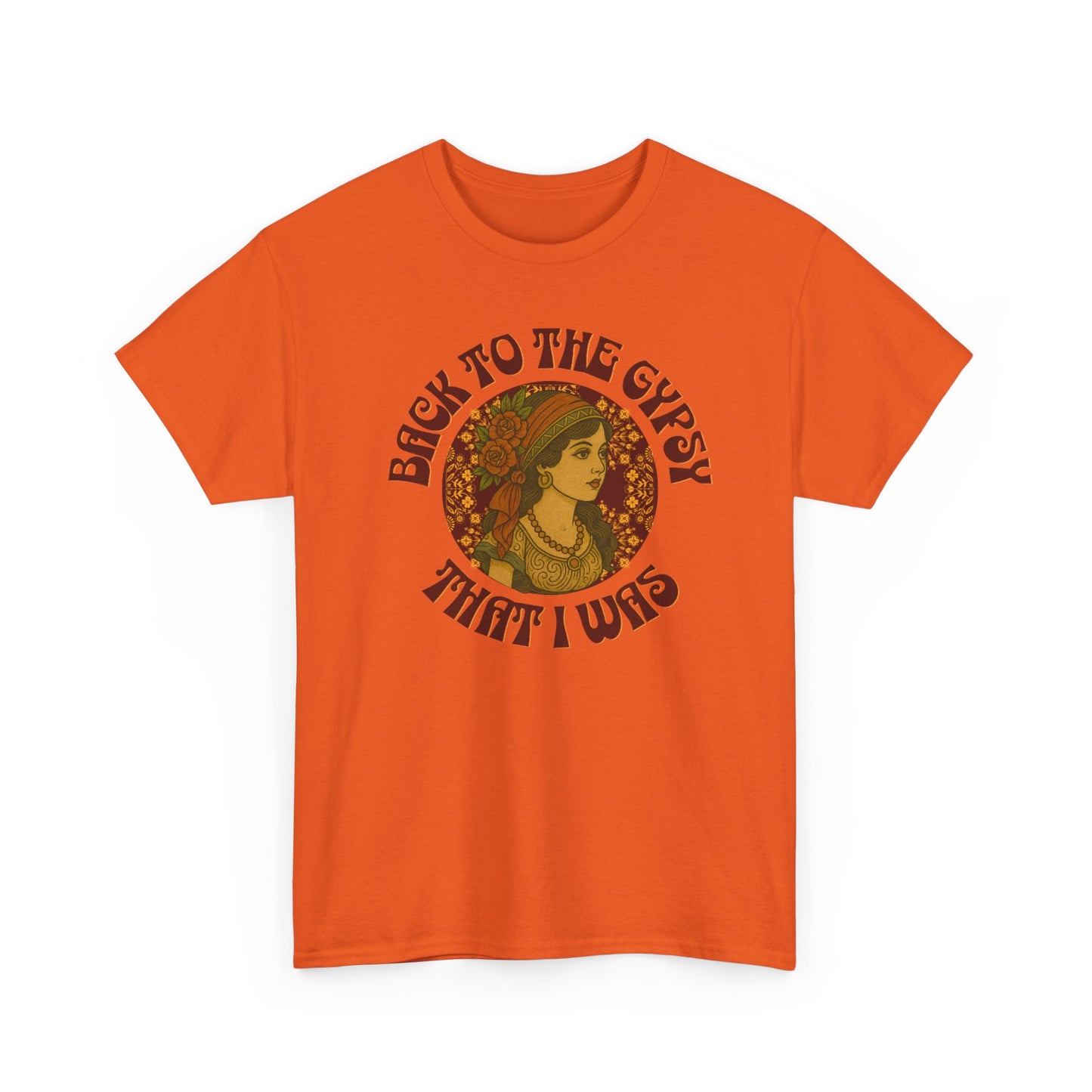 Tee Back to the Gypsy Lyrics Inspired Unisex Heavy Cotton - NEW 2025