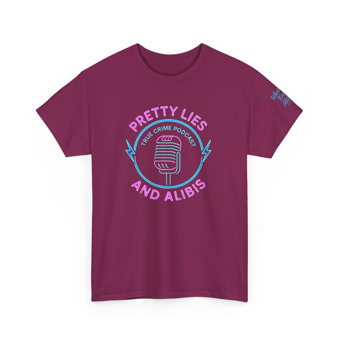 Pretty Lies and Alibis Podcast Unisex Tee | New 2025