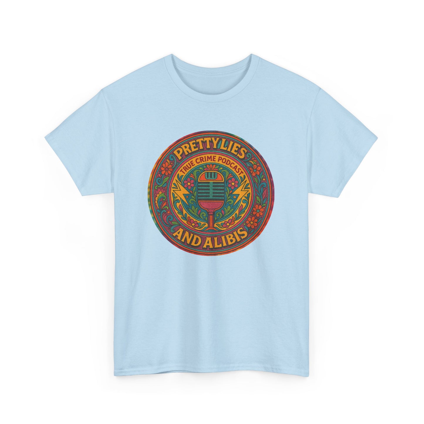 Pretty Lies Hippie Graphic T-Shirt - New 2025