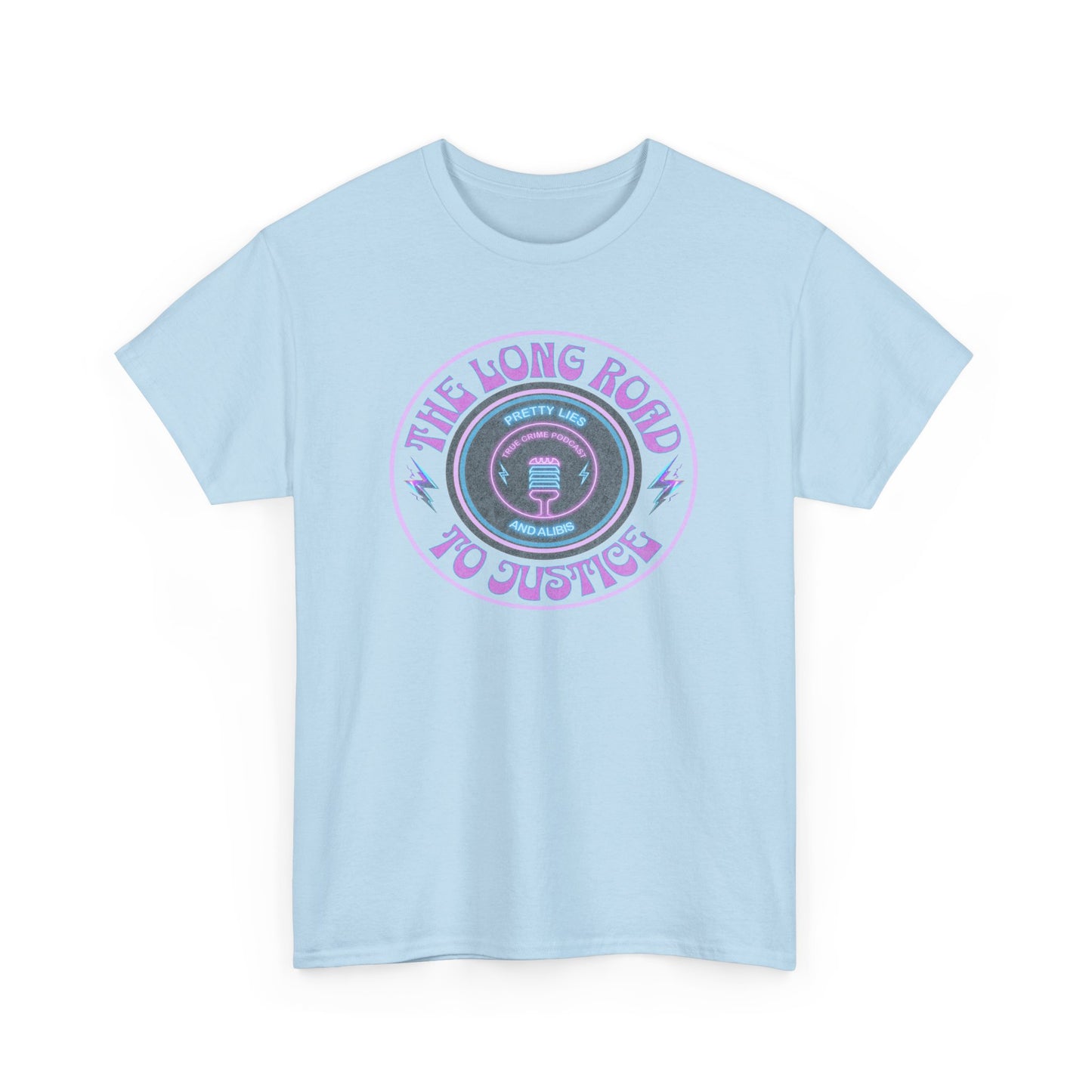 Long Road To Justice Unisex Heavy Cotton Tee