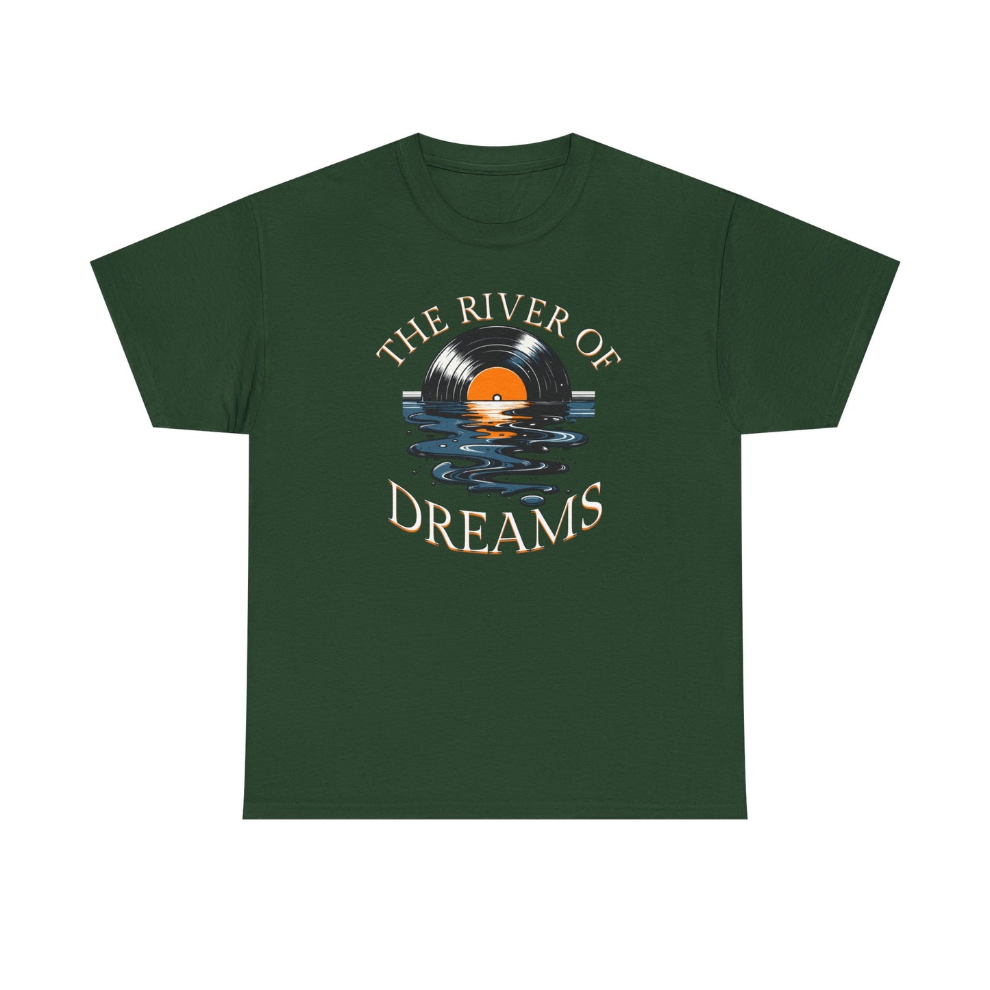 Unisex Heavy Cotton Lyrics Tee River of Dreams- New 2025