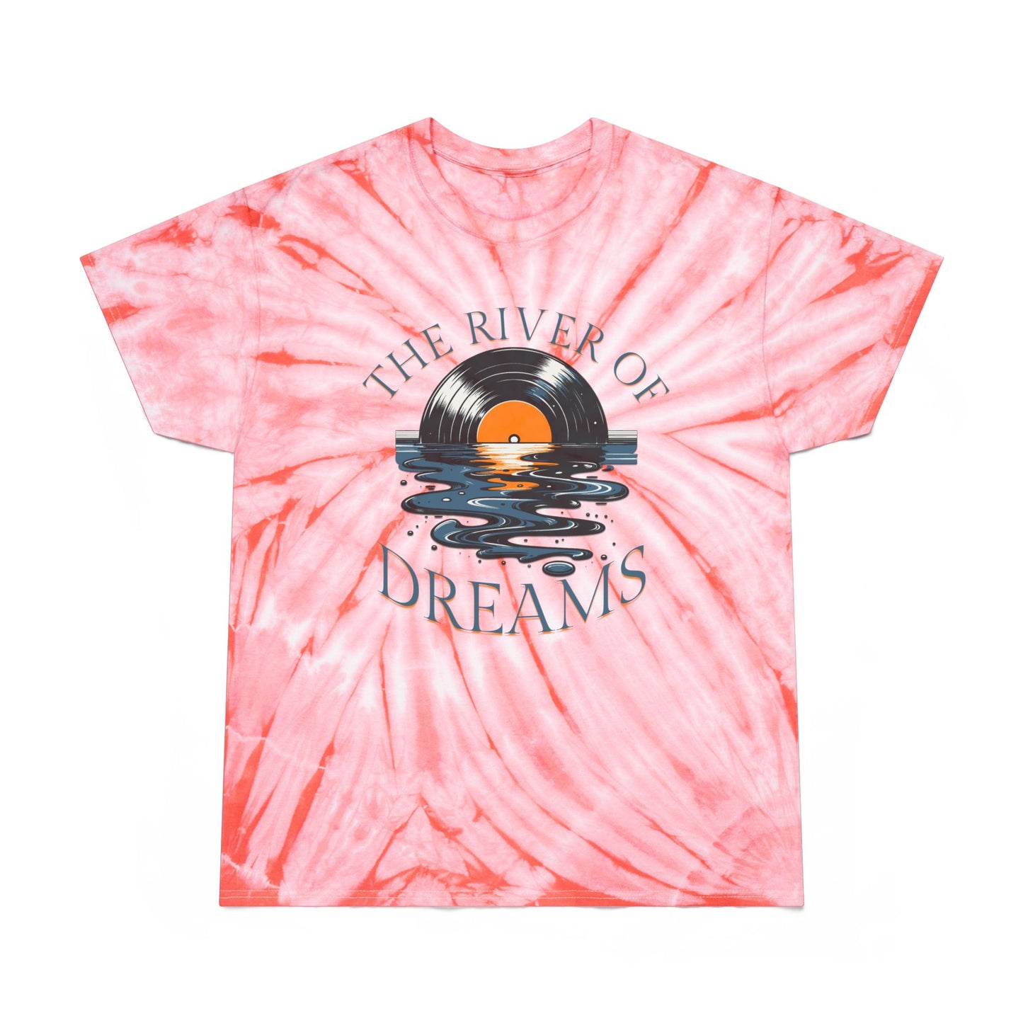River Of Dreams Lyrics Tie-Dye Tee, New 2025