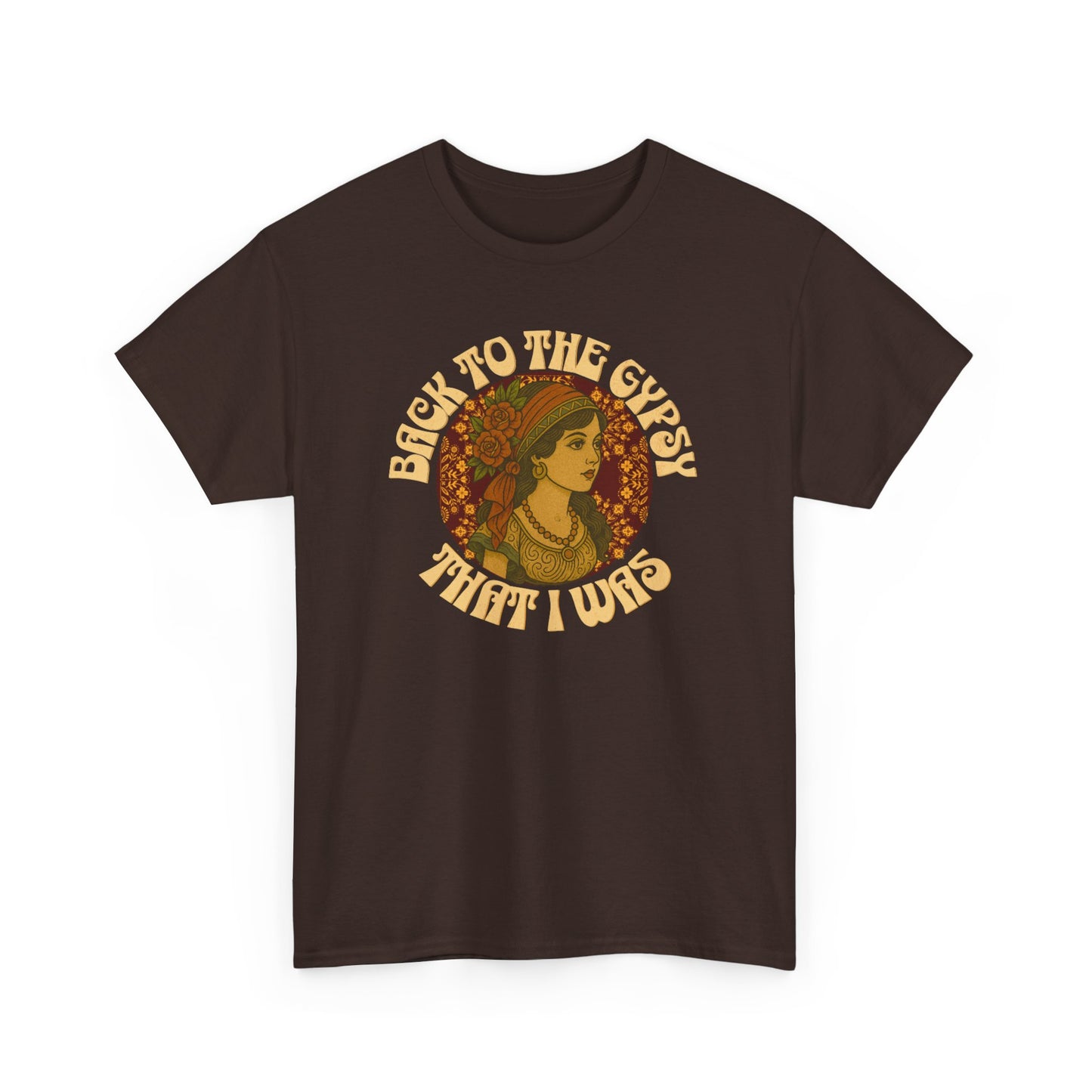 Tee Back to the Gypsy Lyrics Inspired Unisex Heavy Cotton - NEW 2025