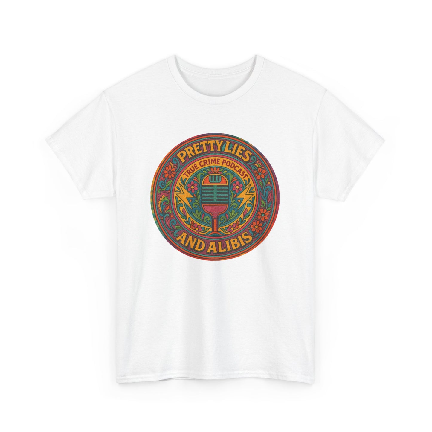 Pretty Lies Hippie Graphic T-Shirt - New 2025