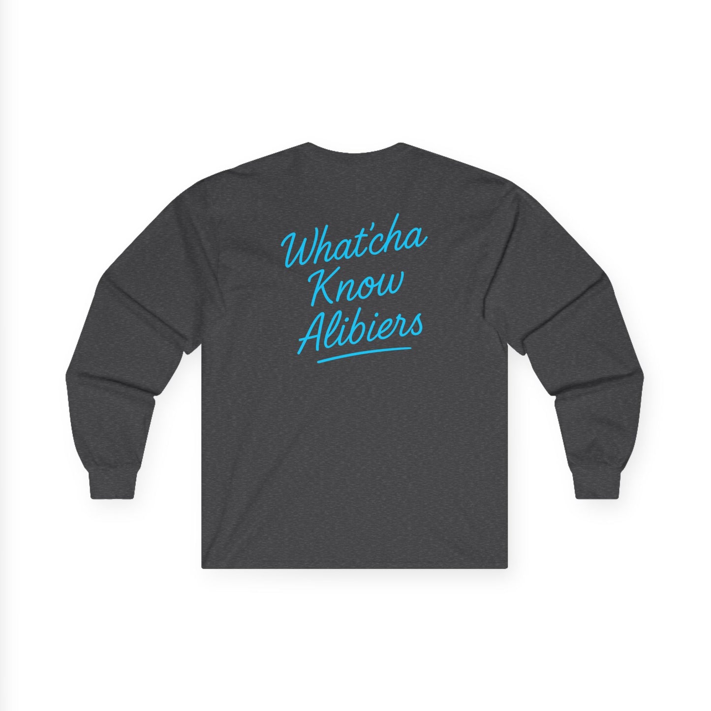 Unisex Long Sleeve Tee - 'Pretty Lies and Alibis', New 2025