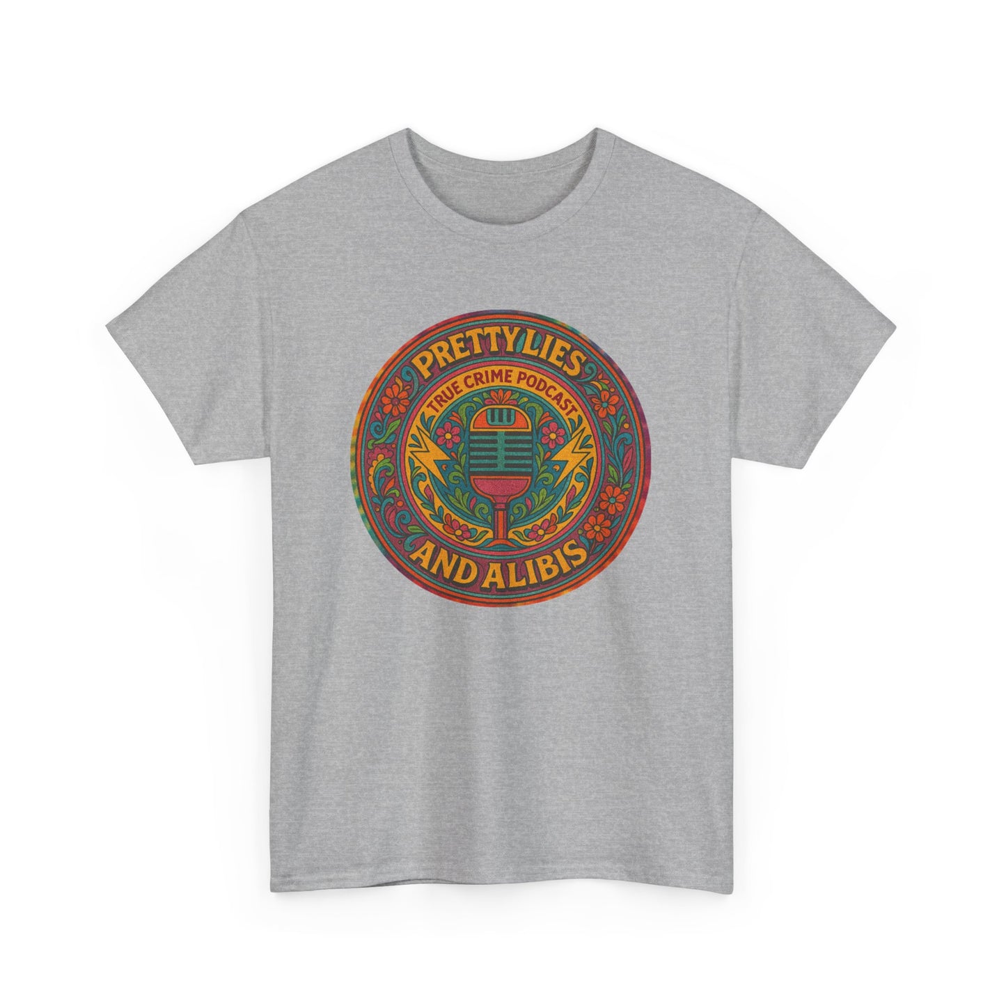 Pretty Lies Hippie Graphic T-Shirt - New 2025
