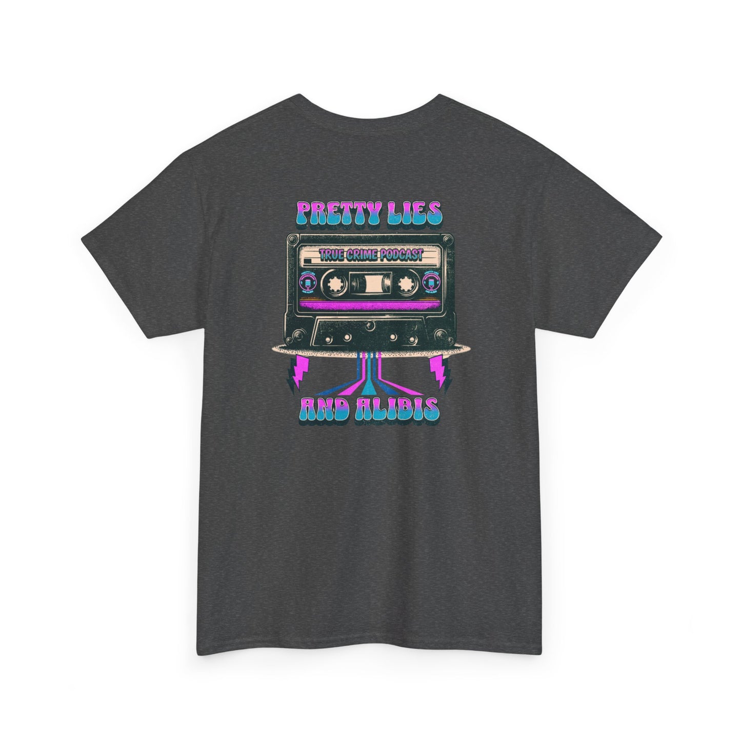 Retro Pretty Lies And Alibis Cassette Tape Shirt - NEW 2025