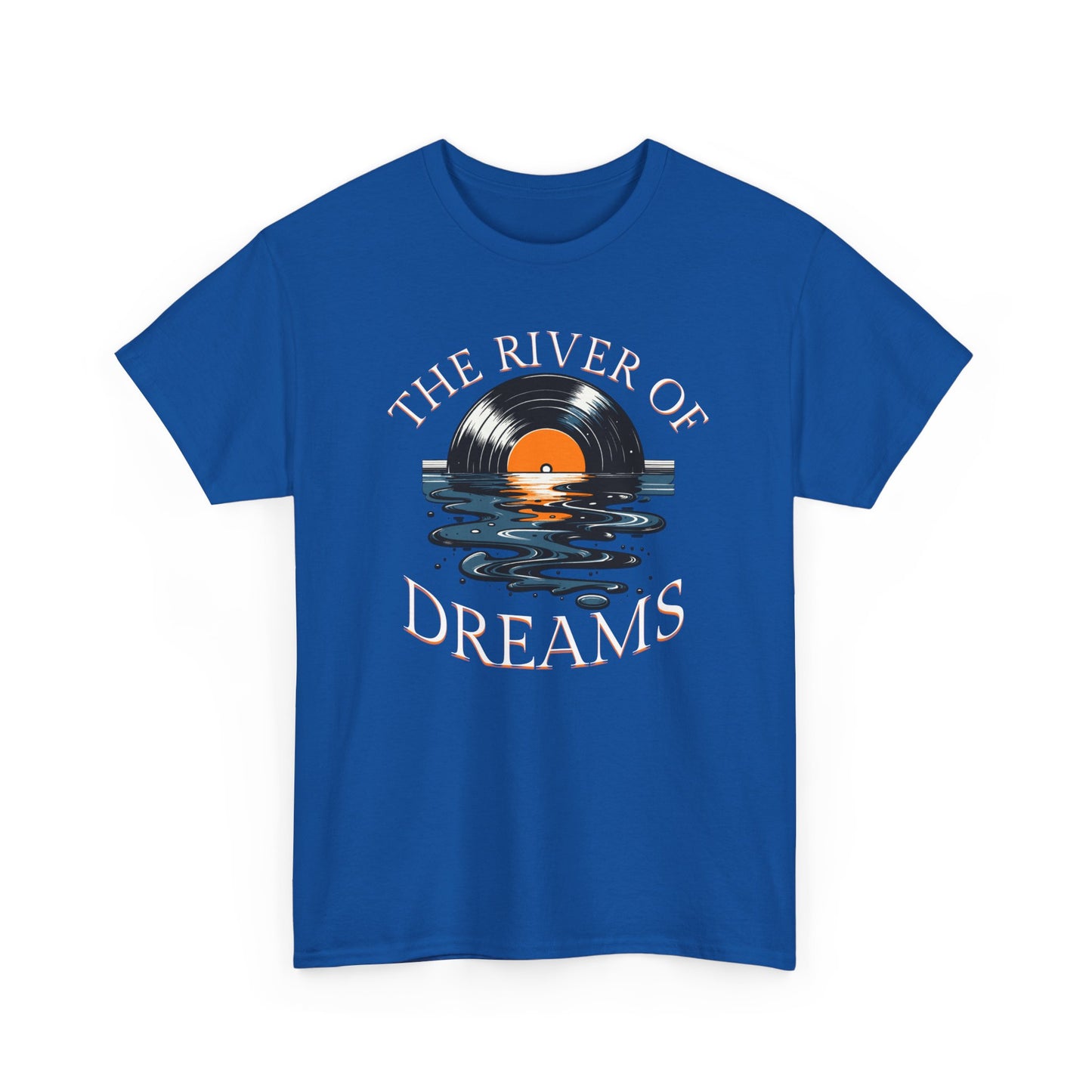 Unisex Heavy Cotton Lyrics Tee River of Dreams- New 2025
