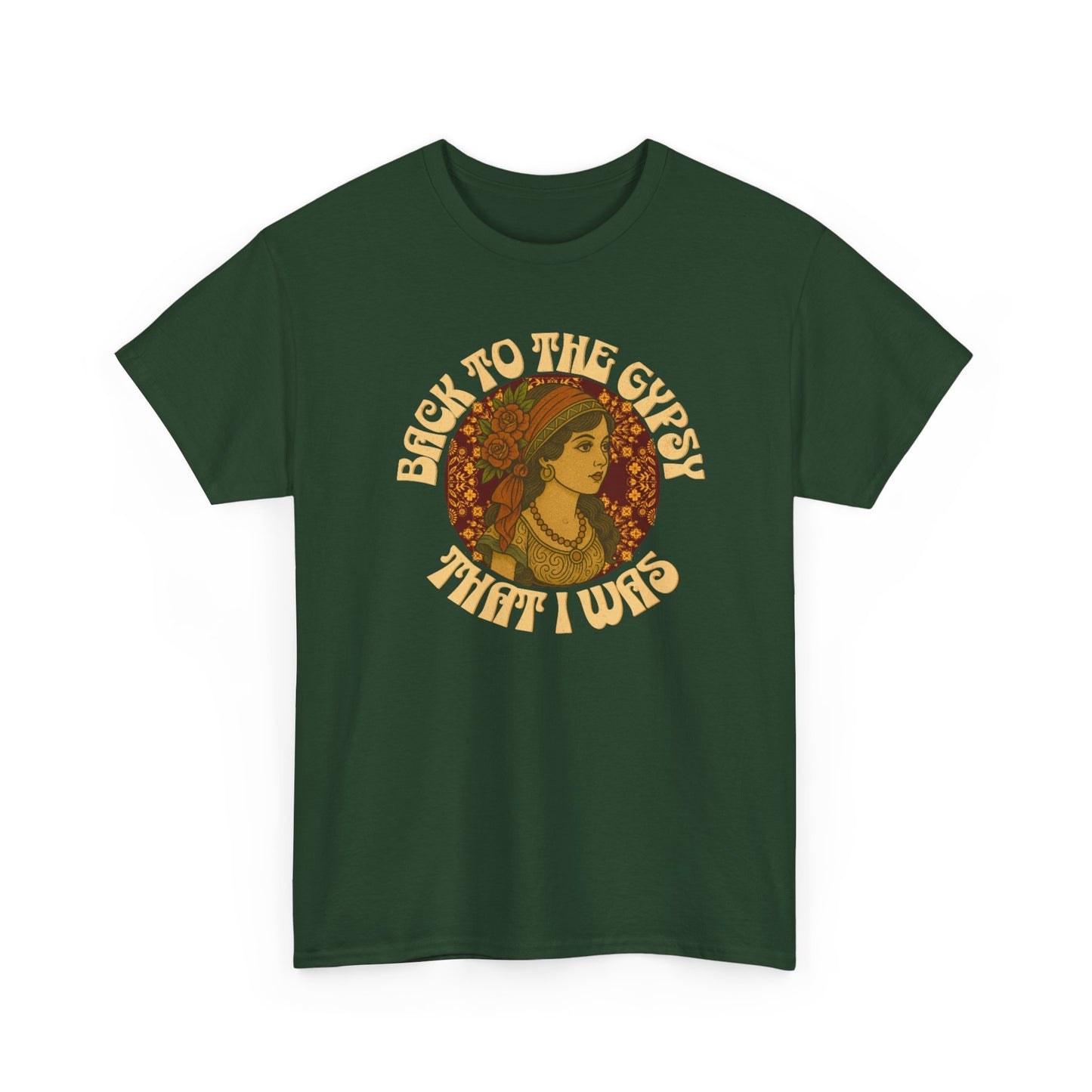 Tee Back to the Gypsy Lyrics Inspired Unisex Heavy Cotton - NEW 2025