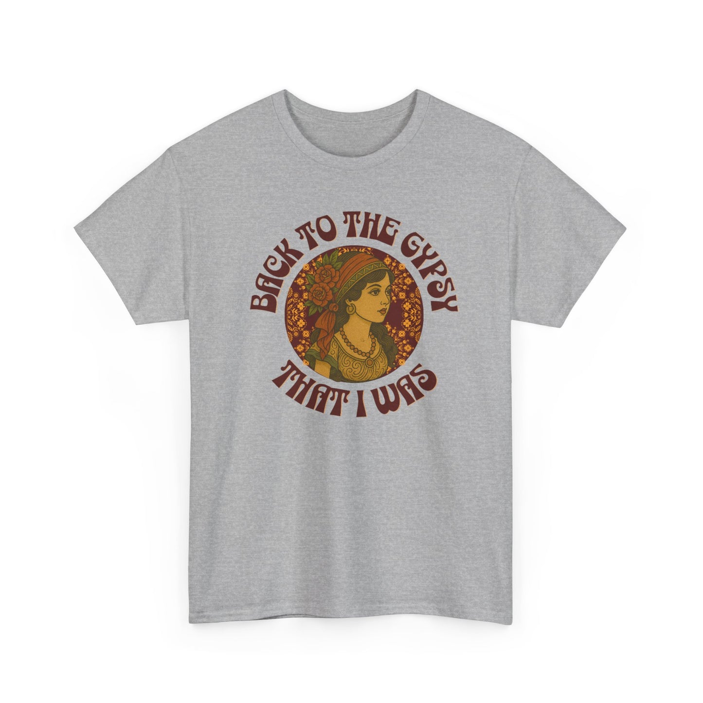 Tee Back to the Gypsy Lyrics Inspired Unisex Heavy Cotton - NEW 2025