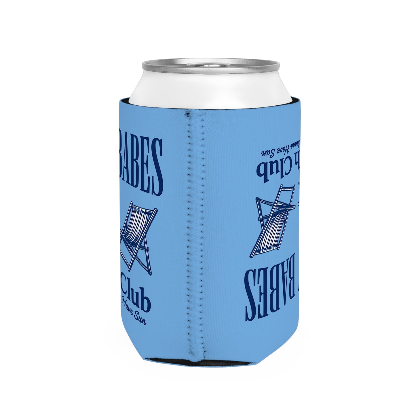 NEW! Summer Salty Babes Beach Club Can Cooler Sleeve