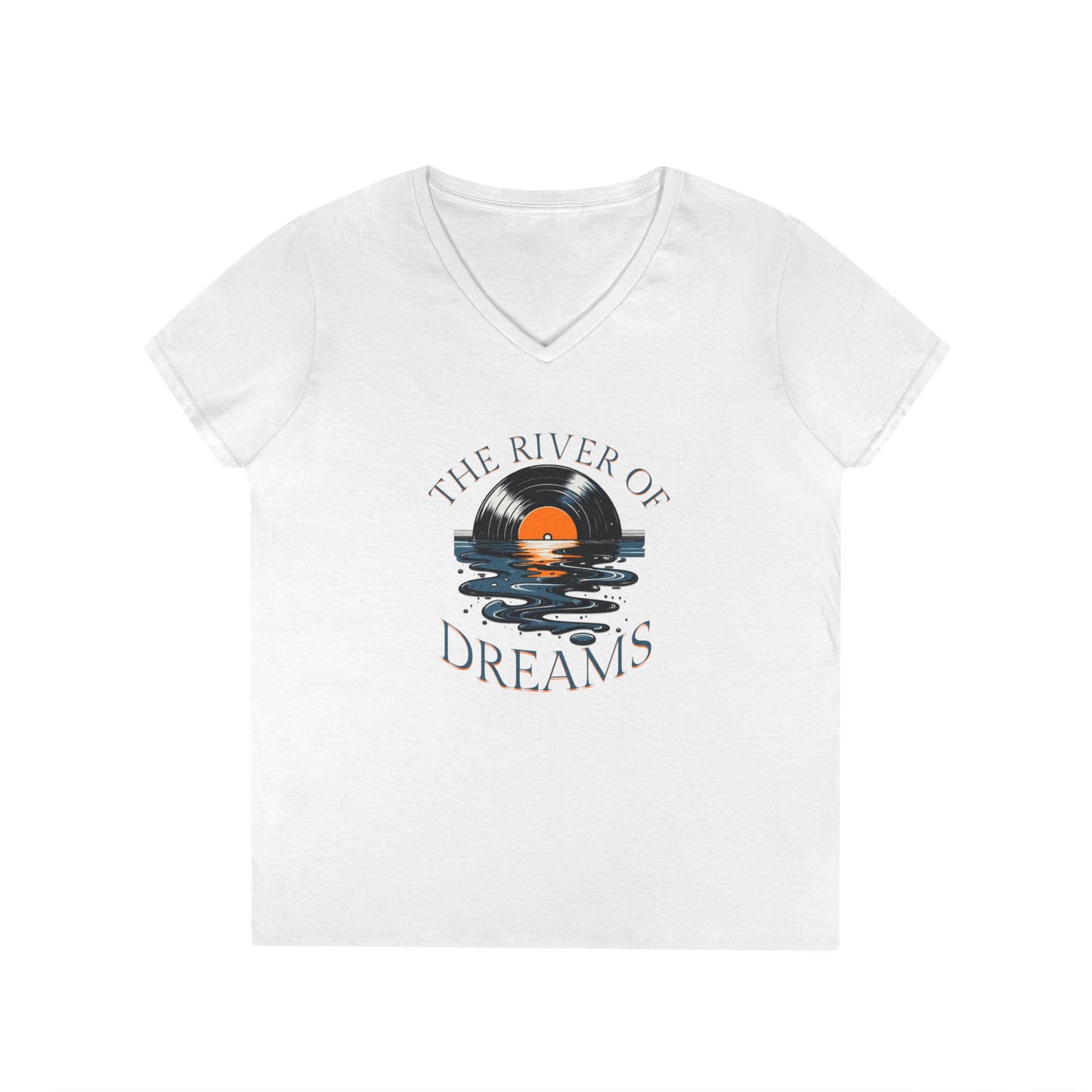 River of Dreams V-Neck T-Shirt - Lyrics - New 2025