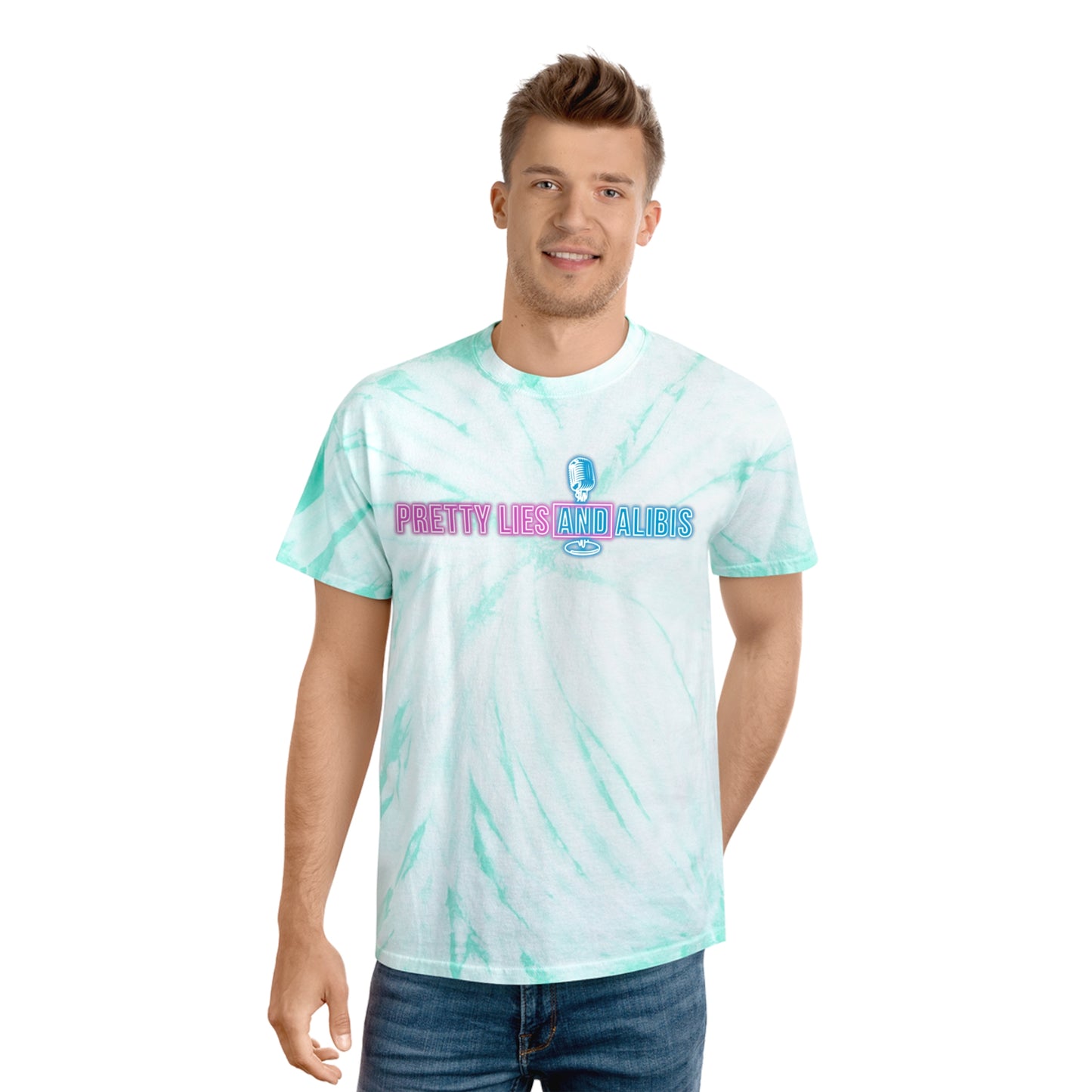Logo 2 Tie-Dye Tee, Cyclone