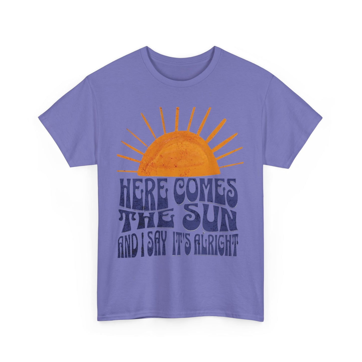 Lyrics 'Here Comes the Sun' Graphic T-Shirt