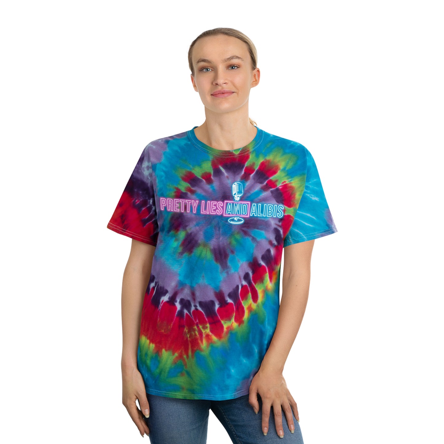 Logo 2 Tie-Dye Tee, Spiral