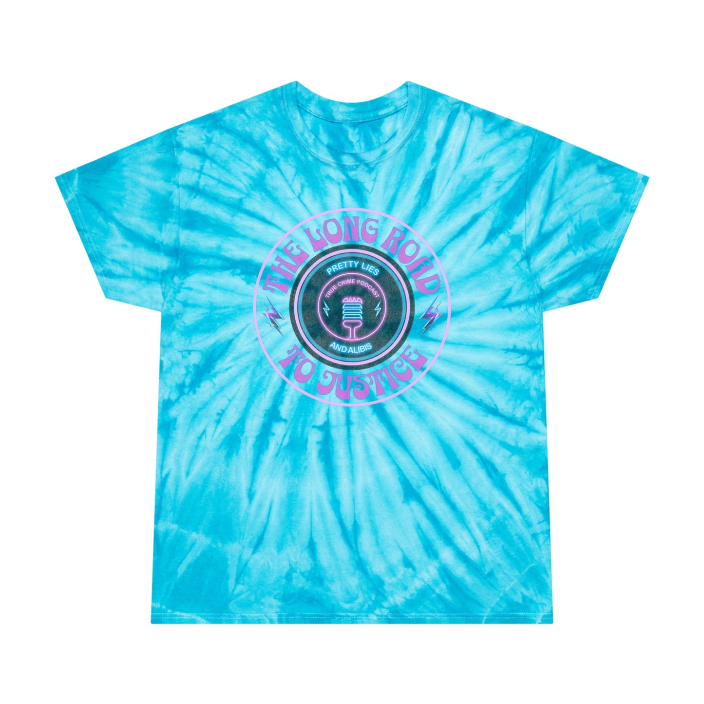Long Road To Justice Tie-Dye Tee, Cyclone