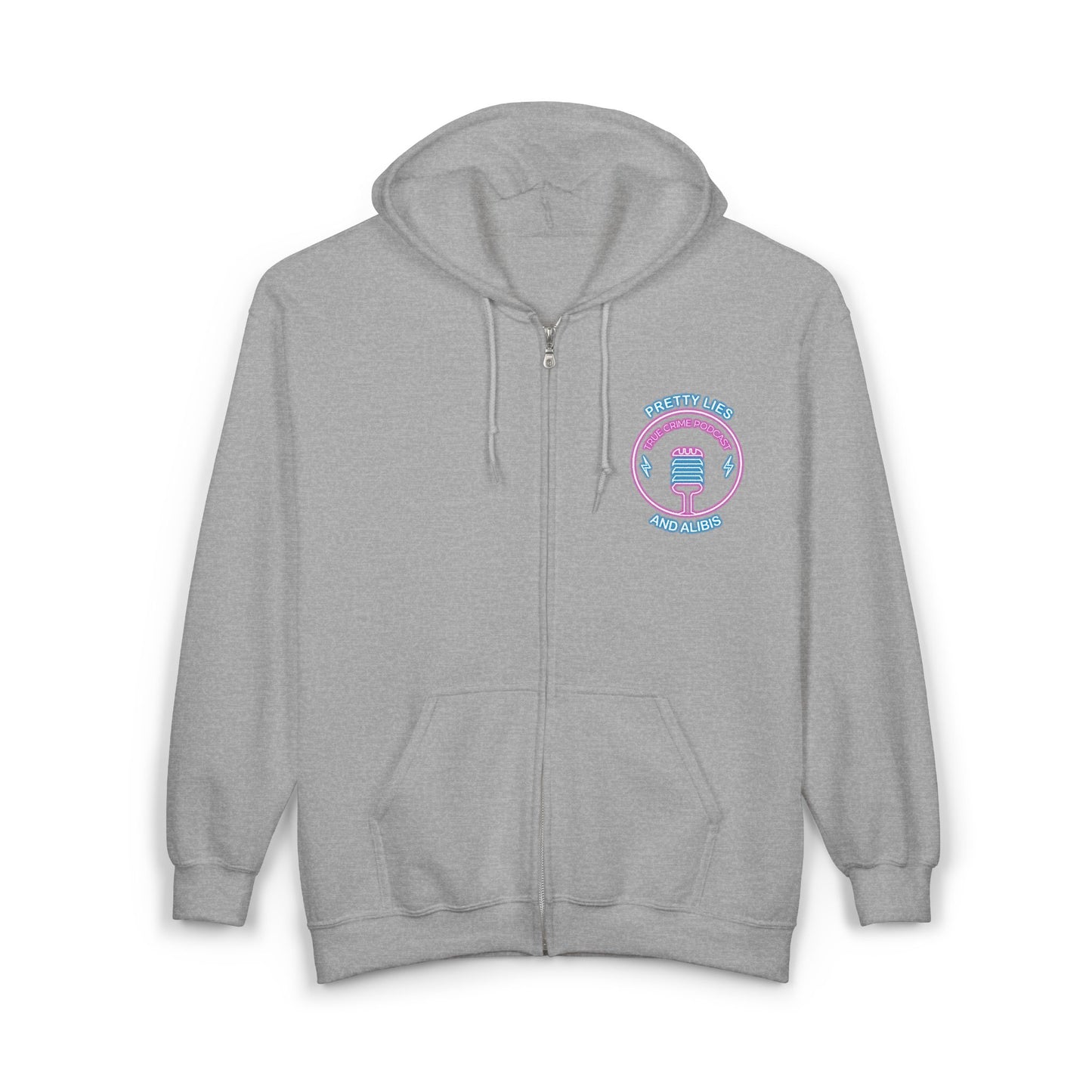 Comfy Unisex Zip-Up Hoodie - What'cha Know Alibiers - NEW 2025
