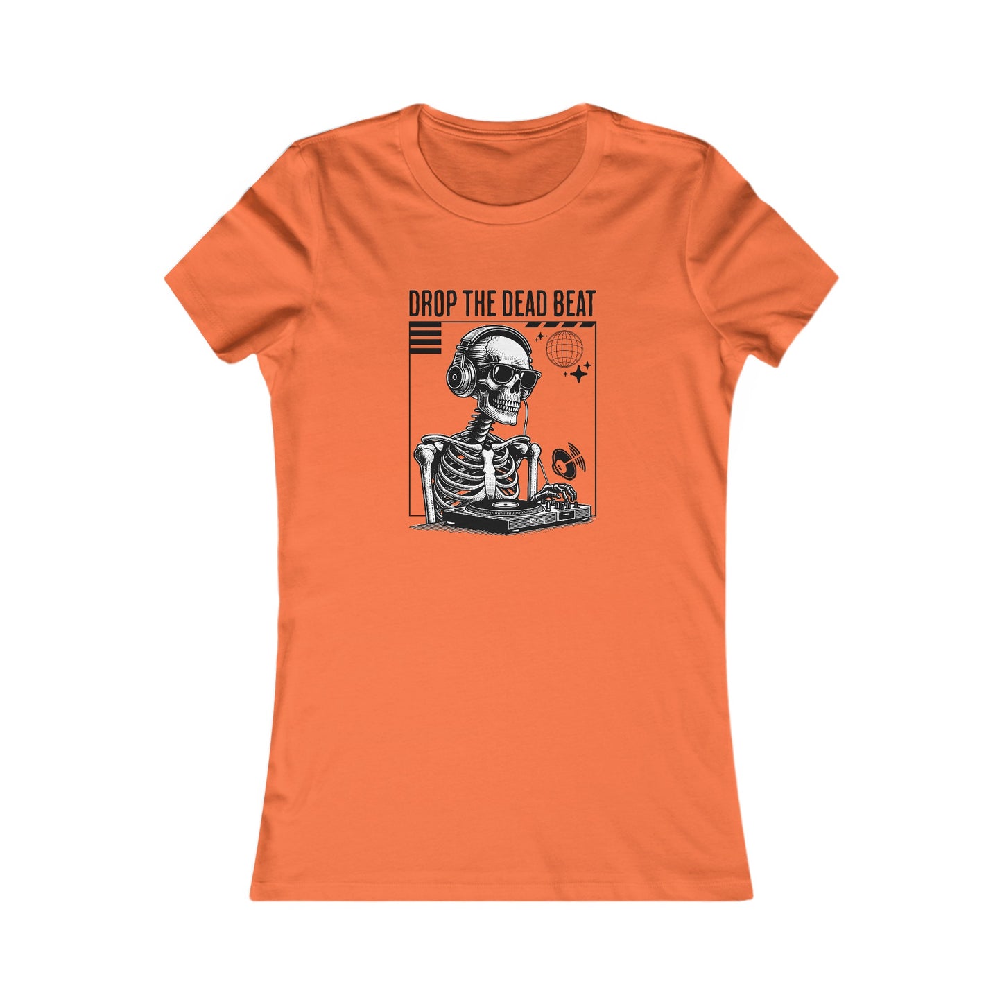 Halloween Drop The Dead Beat Women's Favorite Tee