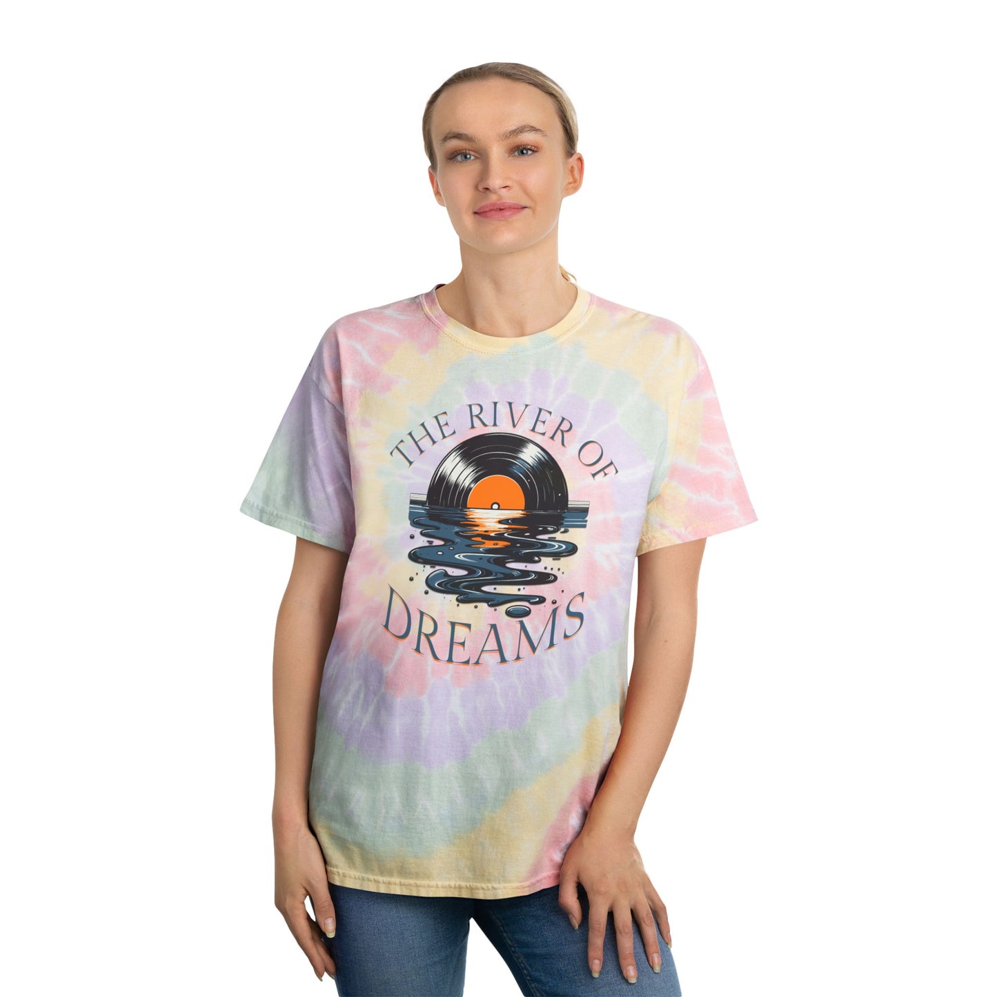 Tie-Dye The River of Dreams Lyrics Tee | NEW 2025