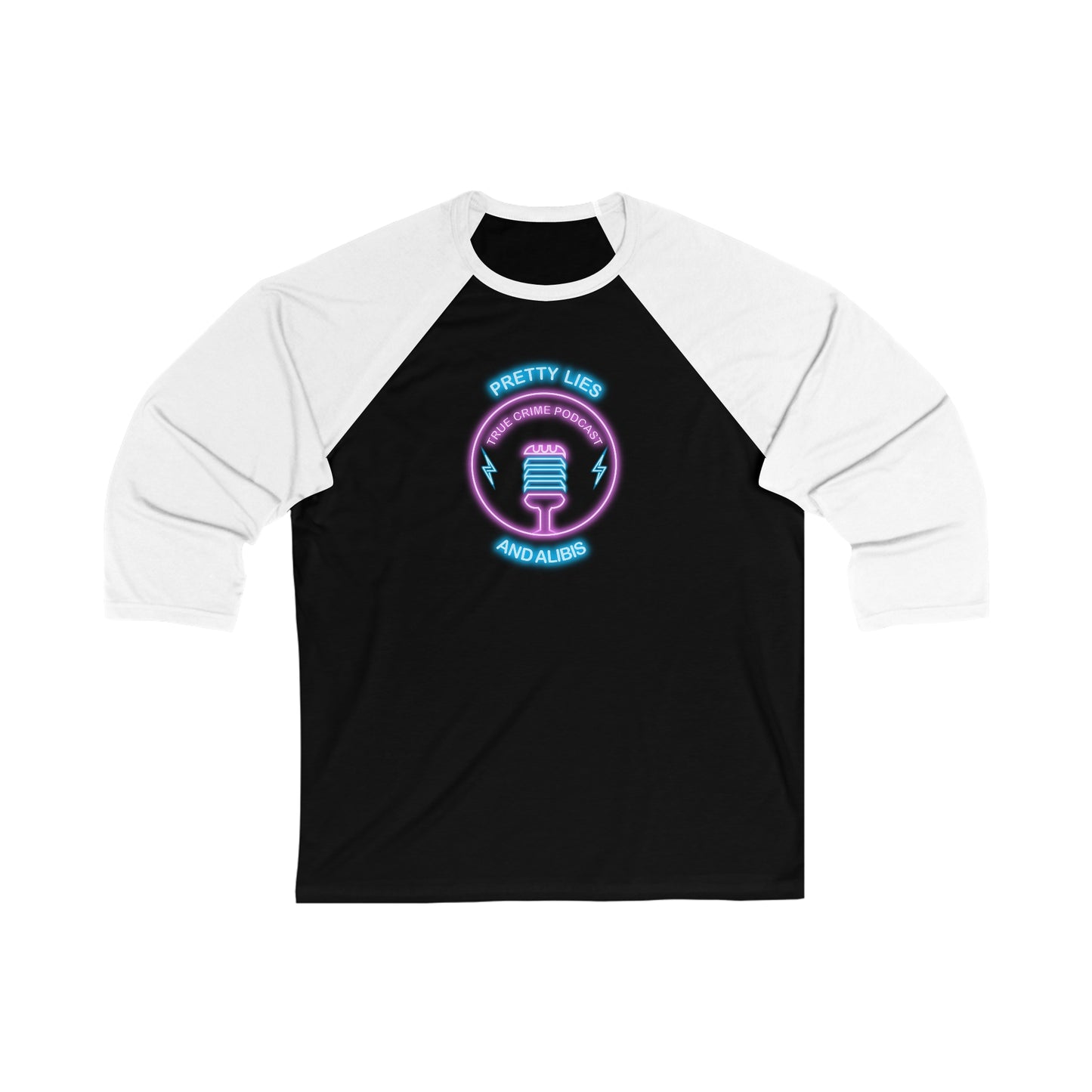 Logo Unisex 3\4 Sleeve Baseball Tee