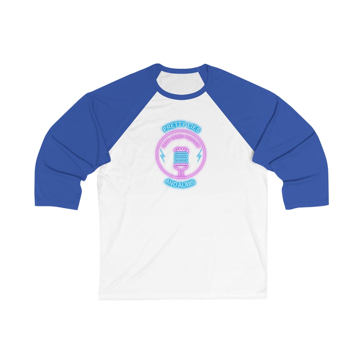 Logo Unisex 3\4 Sleeve Baseball Tee