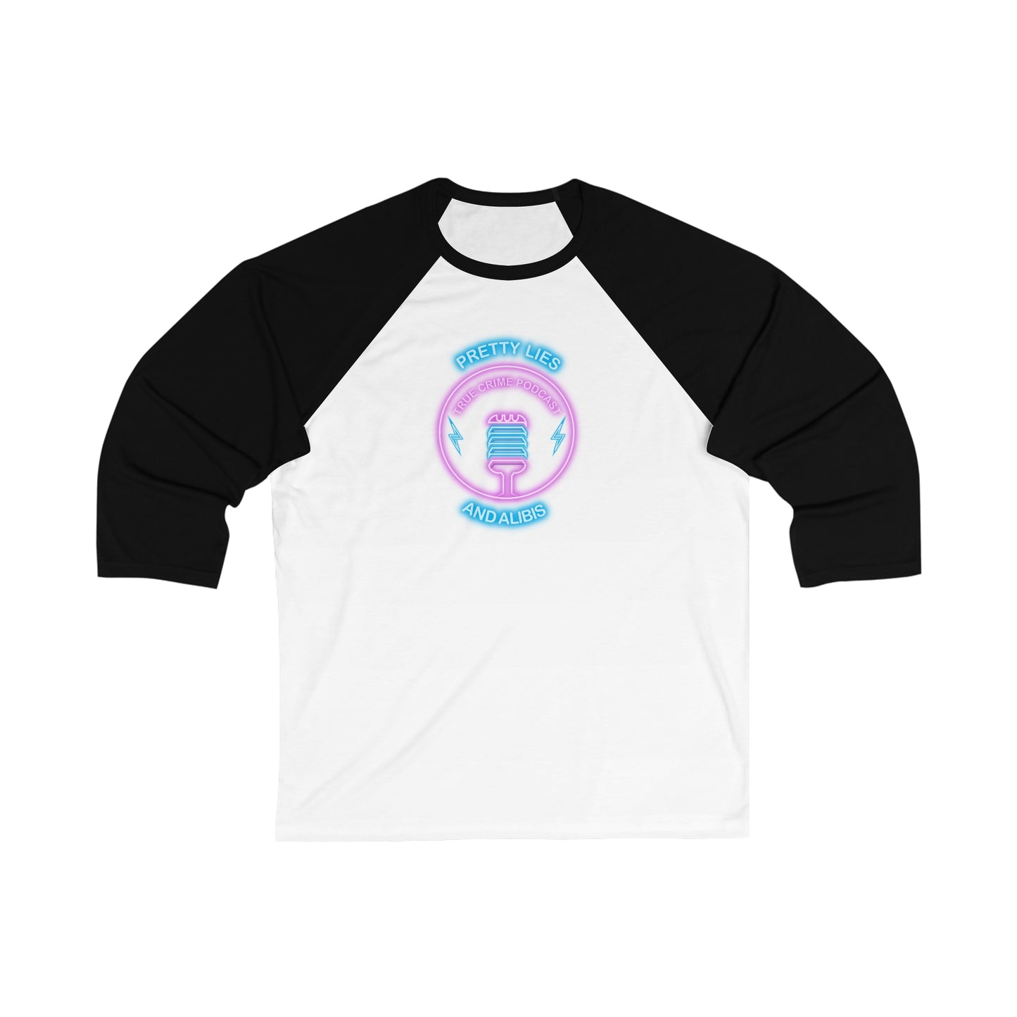 Logo Unisex 3\4 Sleeve Baseball Tee