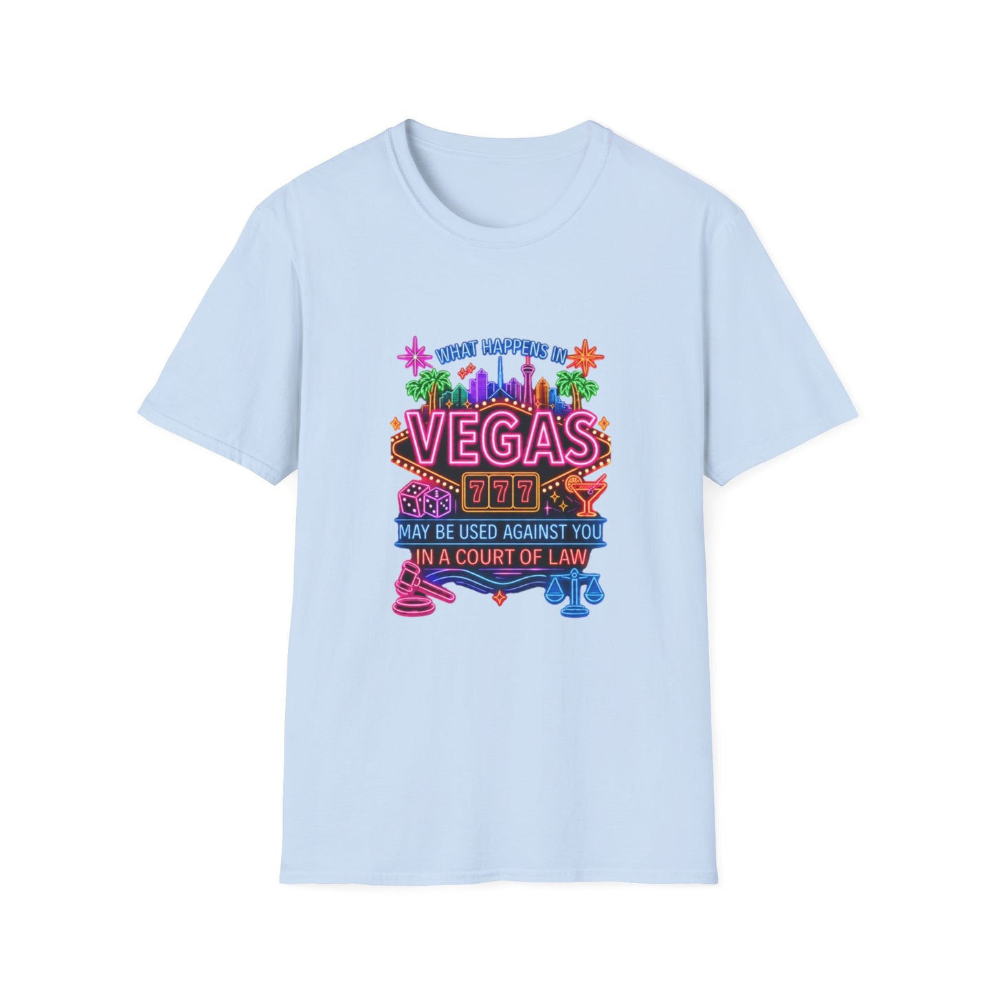 "What Happens in Vegas" Graphic Tee (No Logo)