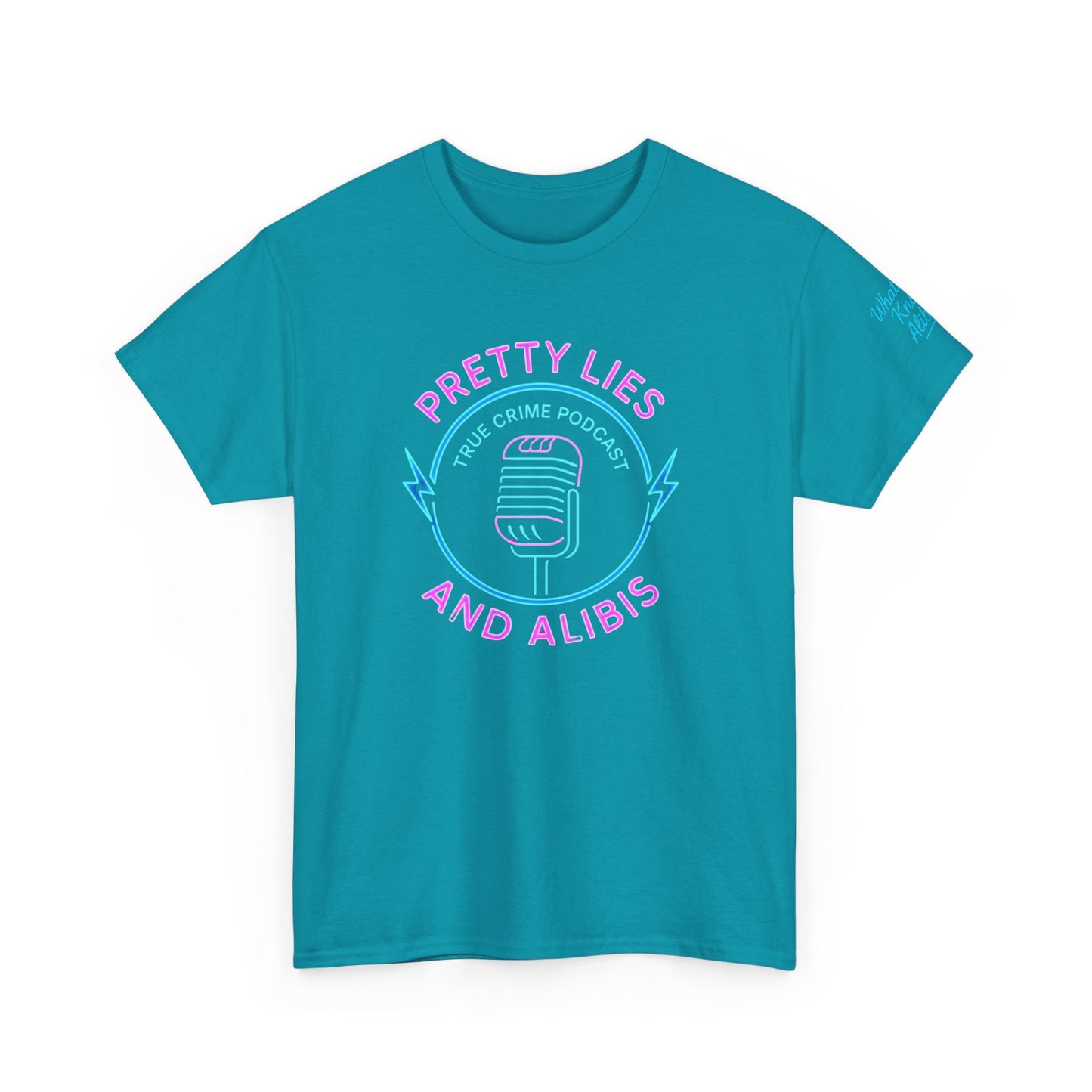 Pretty Lies and Alibis Podcast Unisex Tee | New 2025