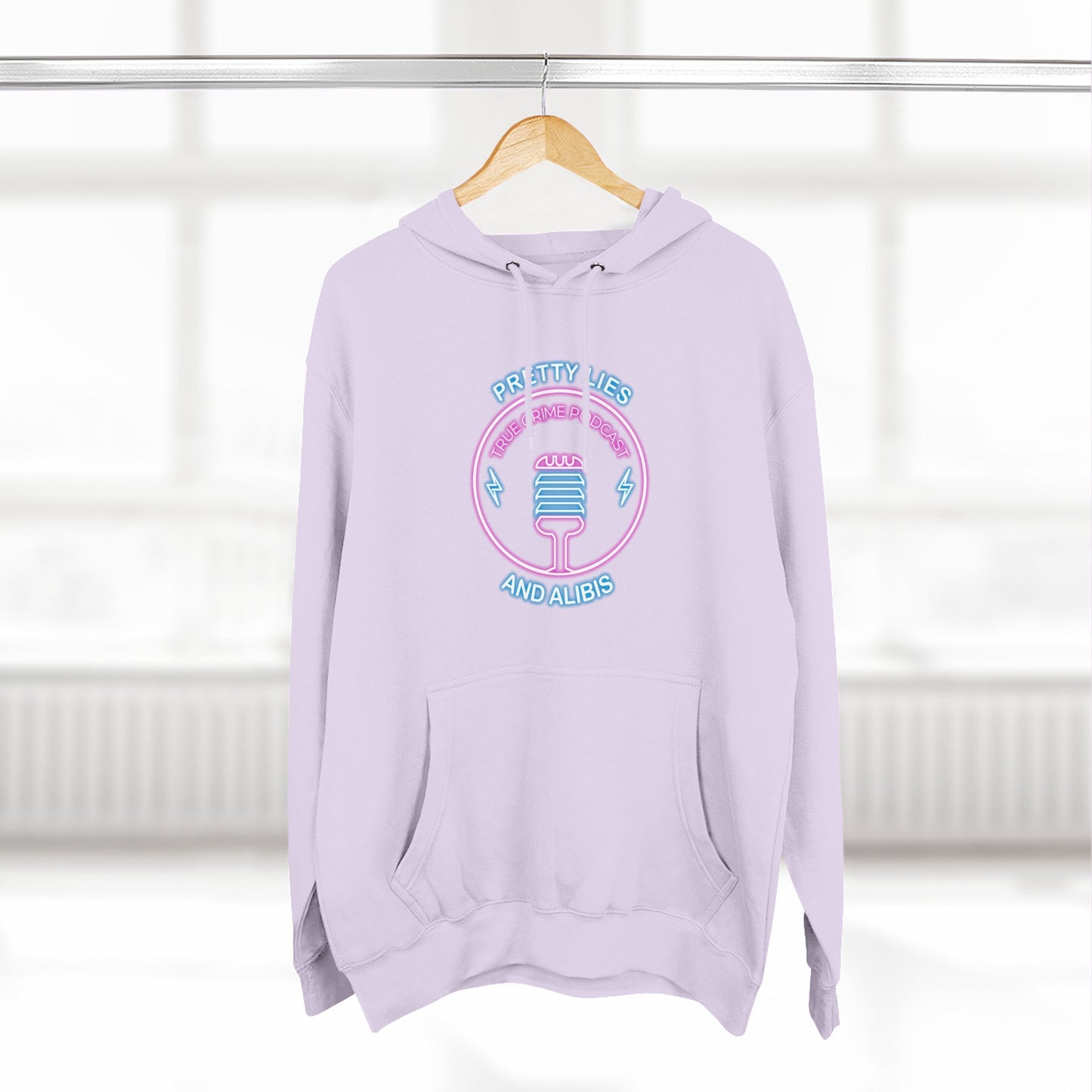 Retro Vegas Neon Hoodie — "What Happens In Vegas" (Design 2) Crime Con 26'
