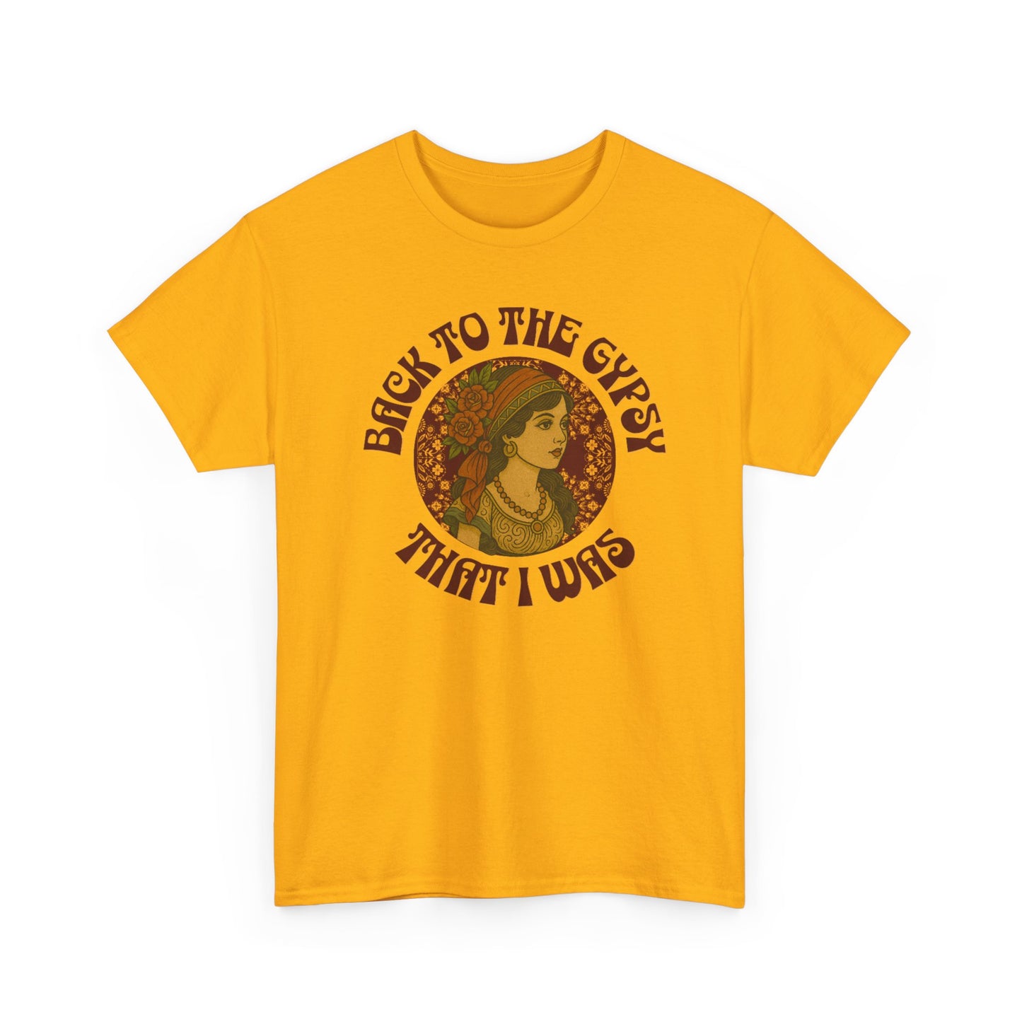 Tee Back to the Gypsy Lyrics Inspired Unisex Heavy Cotton - NEW 2025