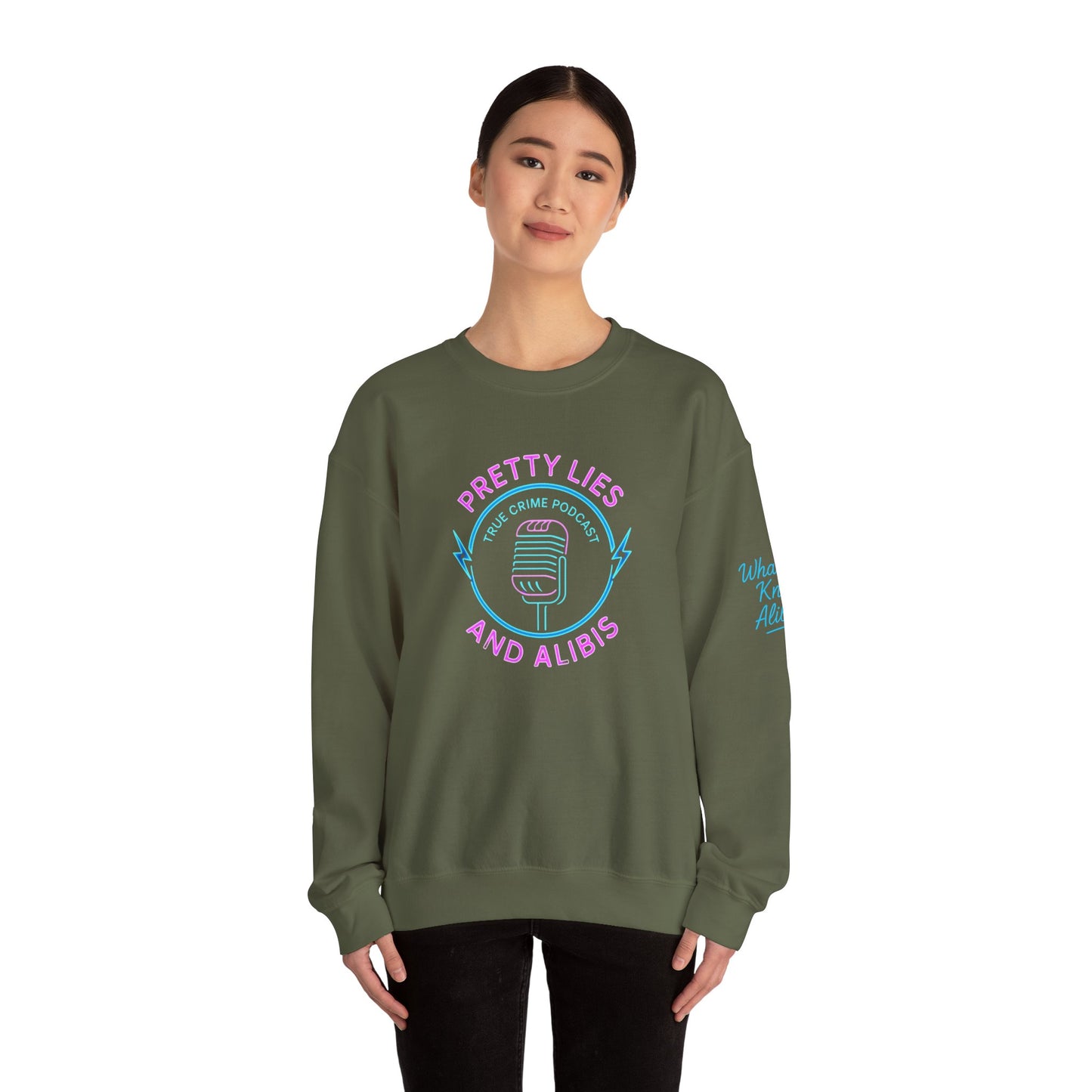 Pretty Lies and Alibis Crewneck Sweatshirt - New 2025