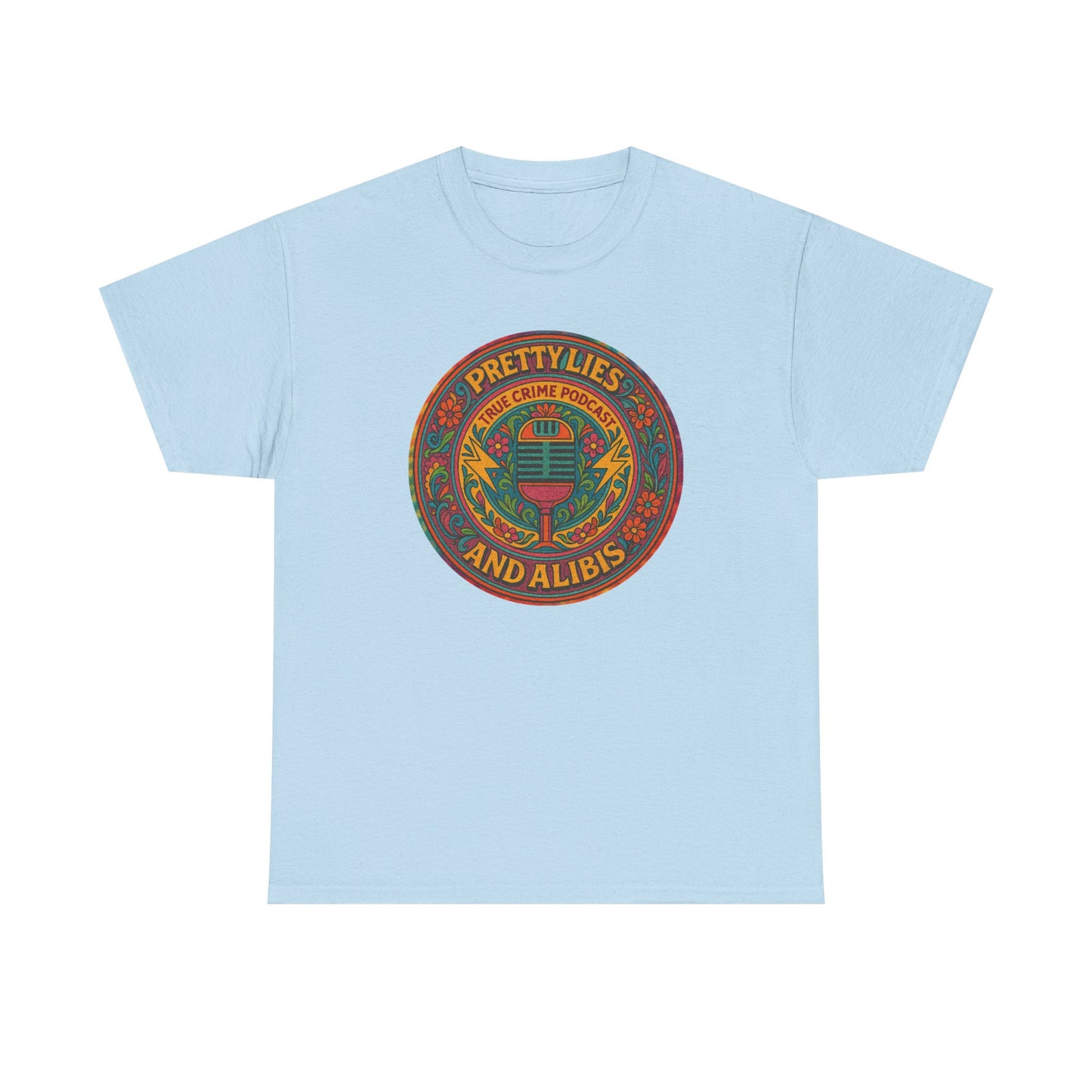 Pretty Lies Hippie Graphic T-Shirt - New 2025
