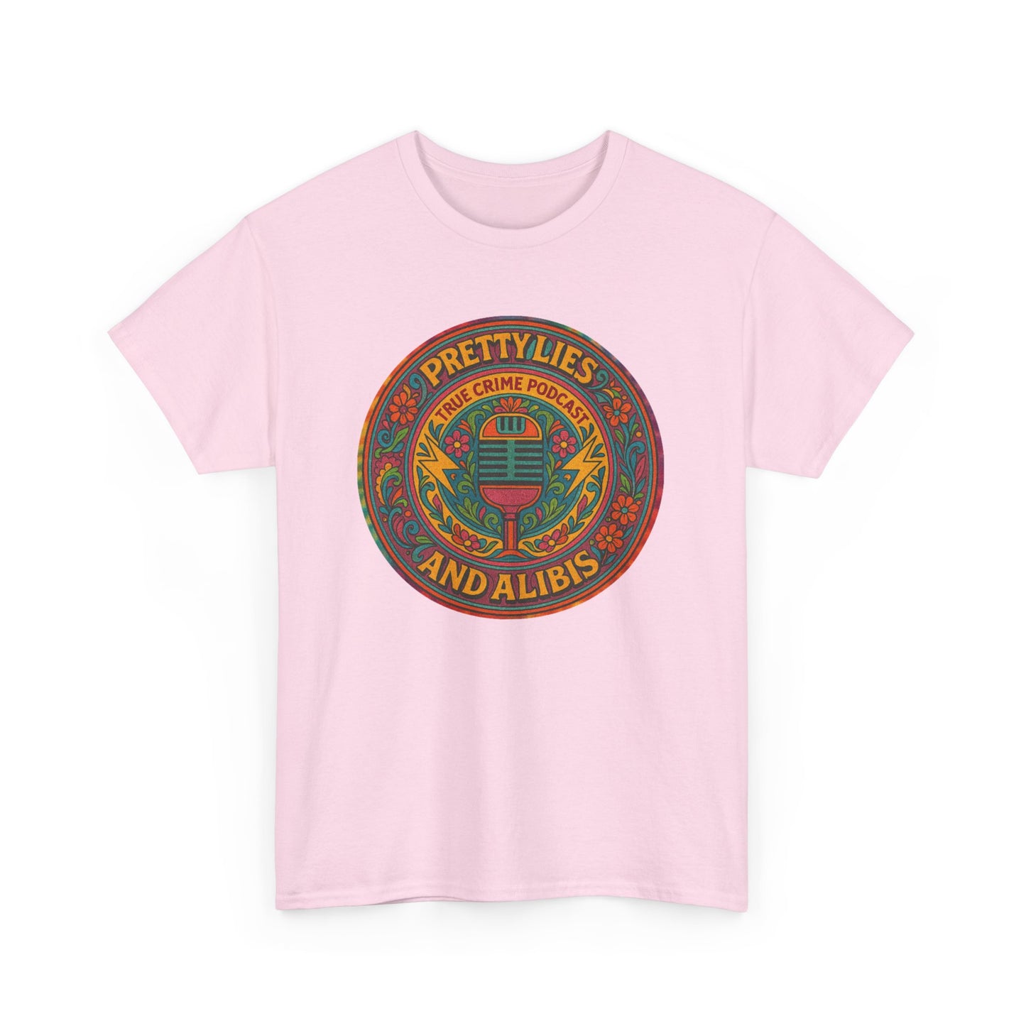 Pretty Lies Hippie Graphic T-Shirt - New 2025