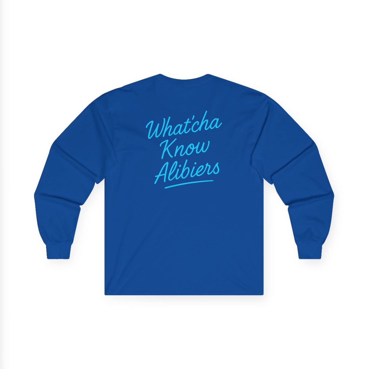 Unisex Long Sleeve Tee - 'Pretty Lies and Alibis', New 2025