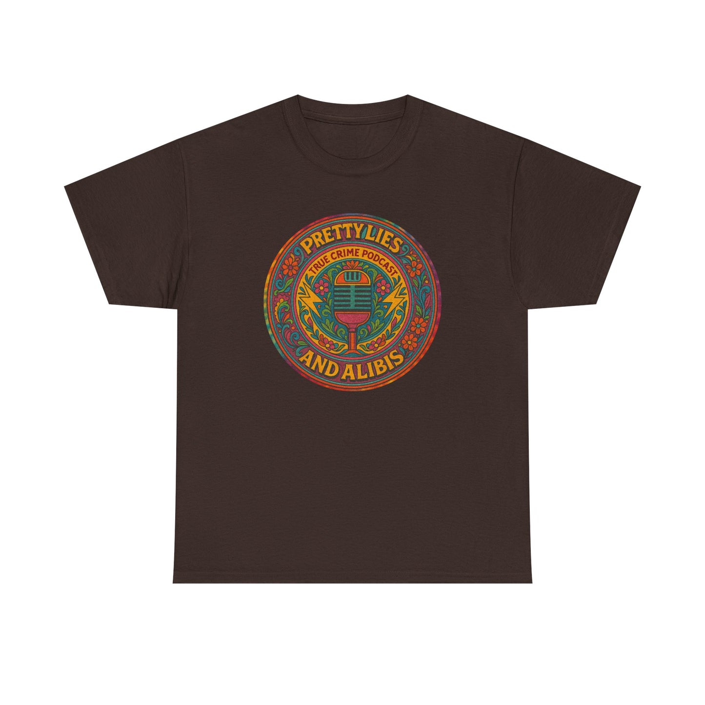 Pretty Lies Hippie Graphic T-Shirt - New 2025