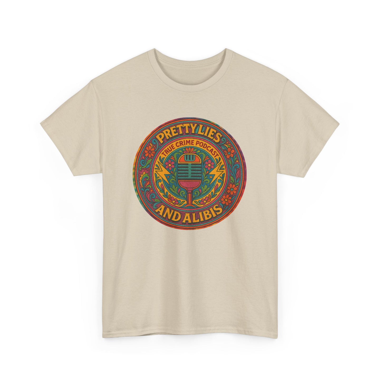 Pretty Lies Hippie Graphic T-Shirt - New 2025