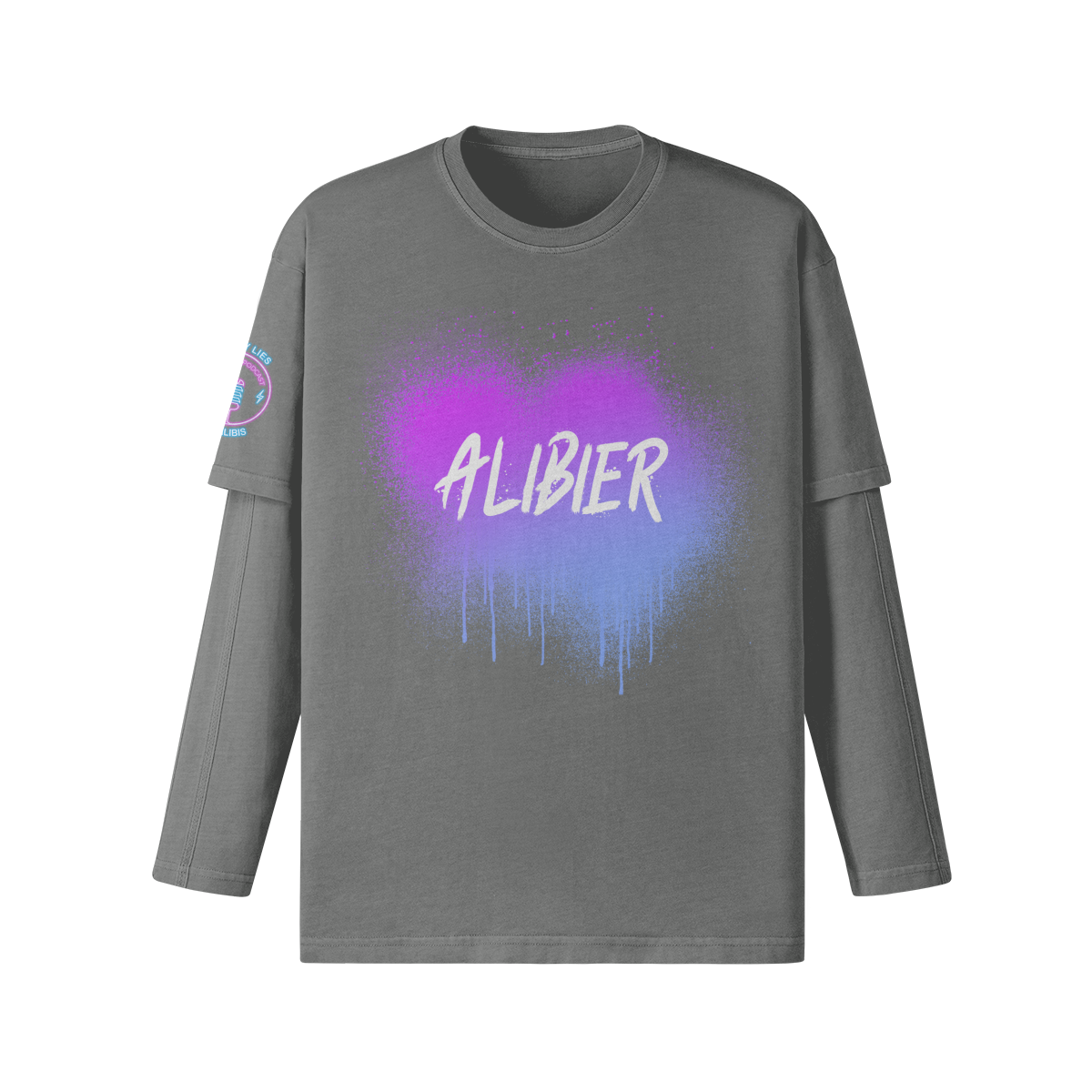 Alibier Spray Paint Retro Premium Long Sleeve
