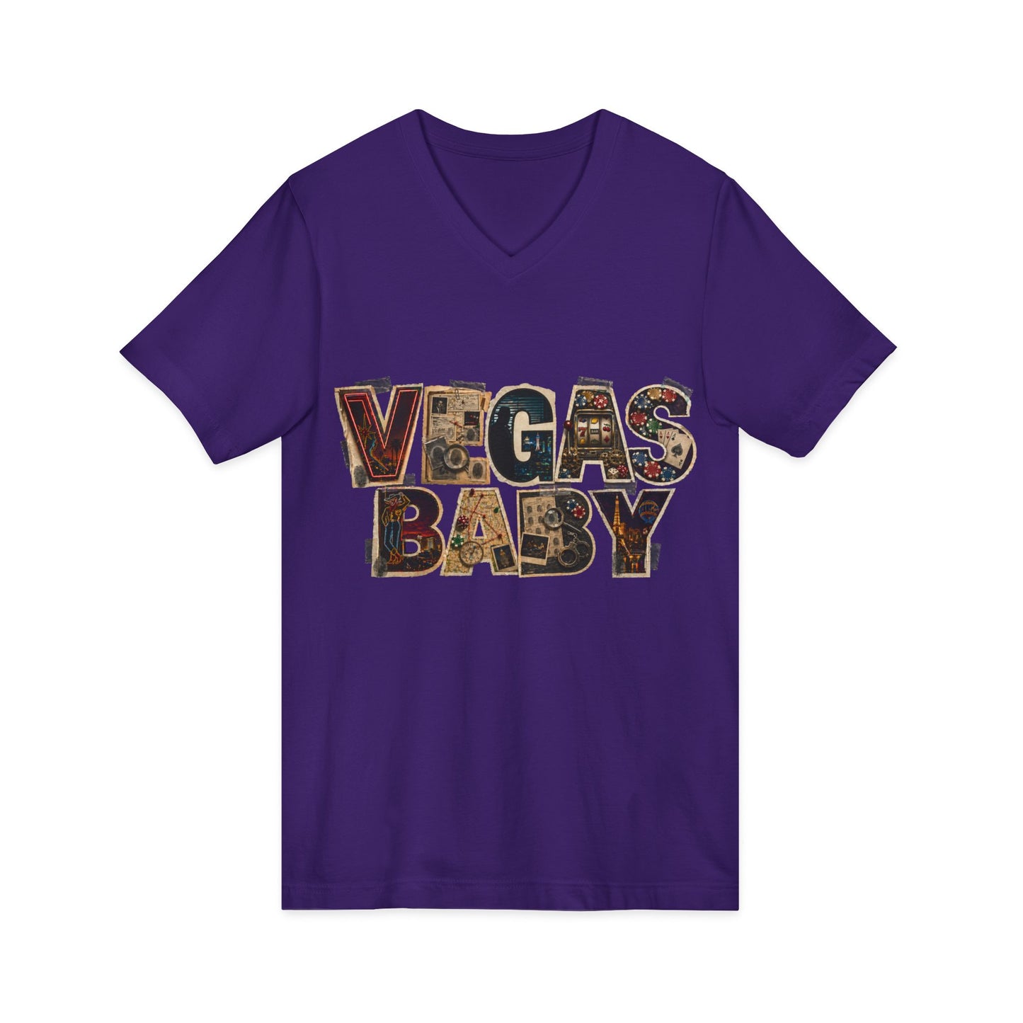 Ransom Vegas Baby V-Neck Tee — Crime Con 26' (No Logo)