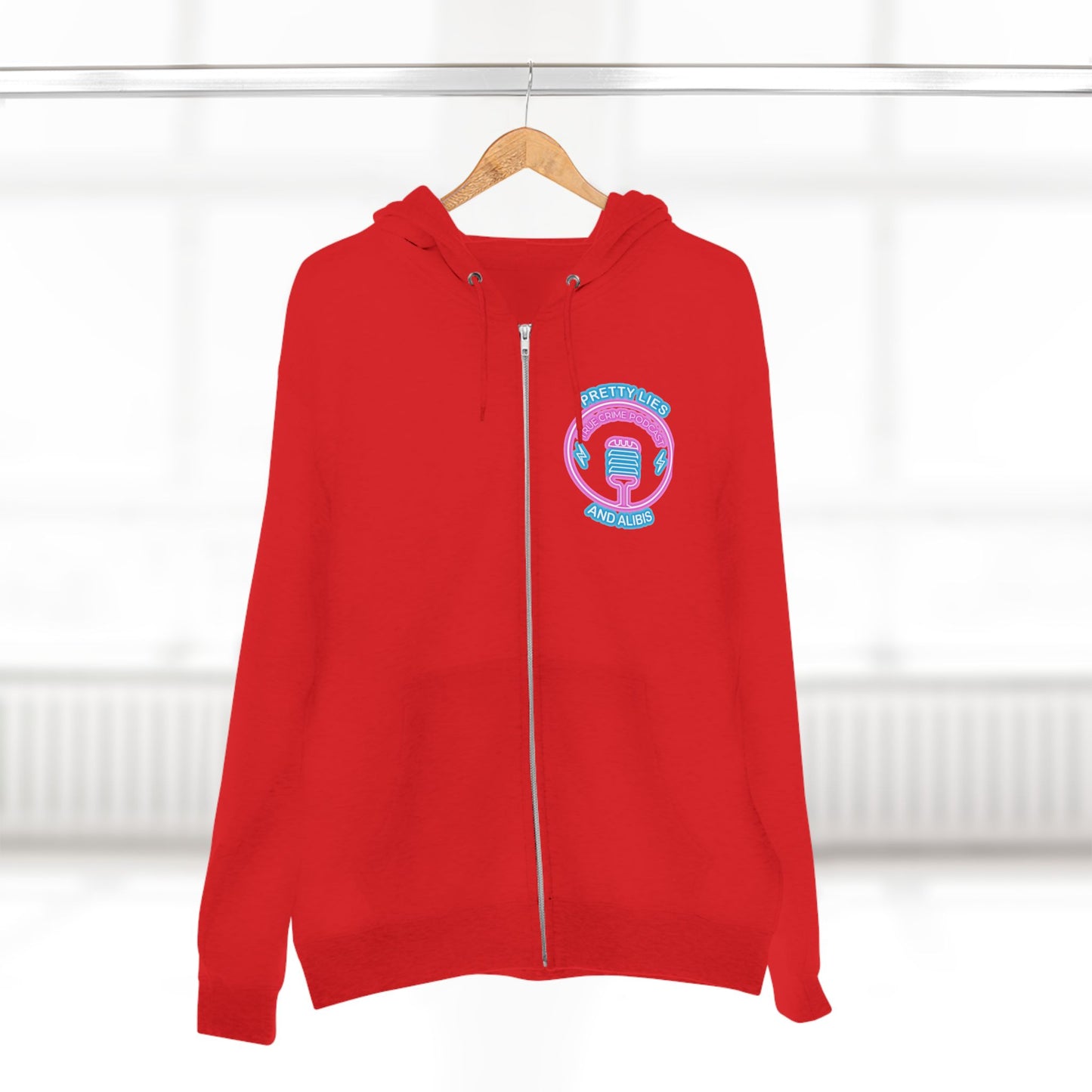 Unisex Zip Hoodie "Stack Chips Not Charges" Crime Con 26'