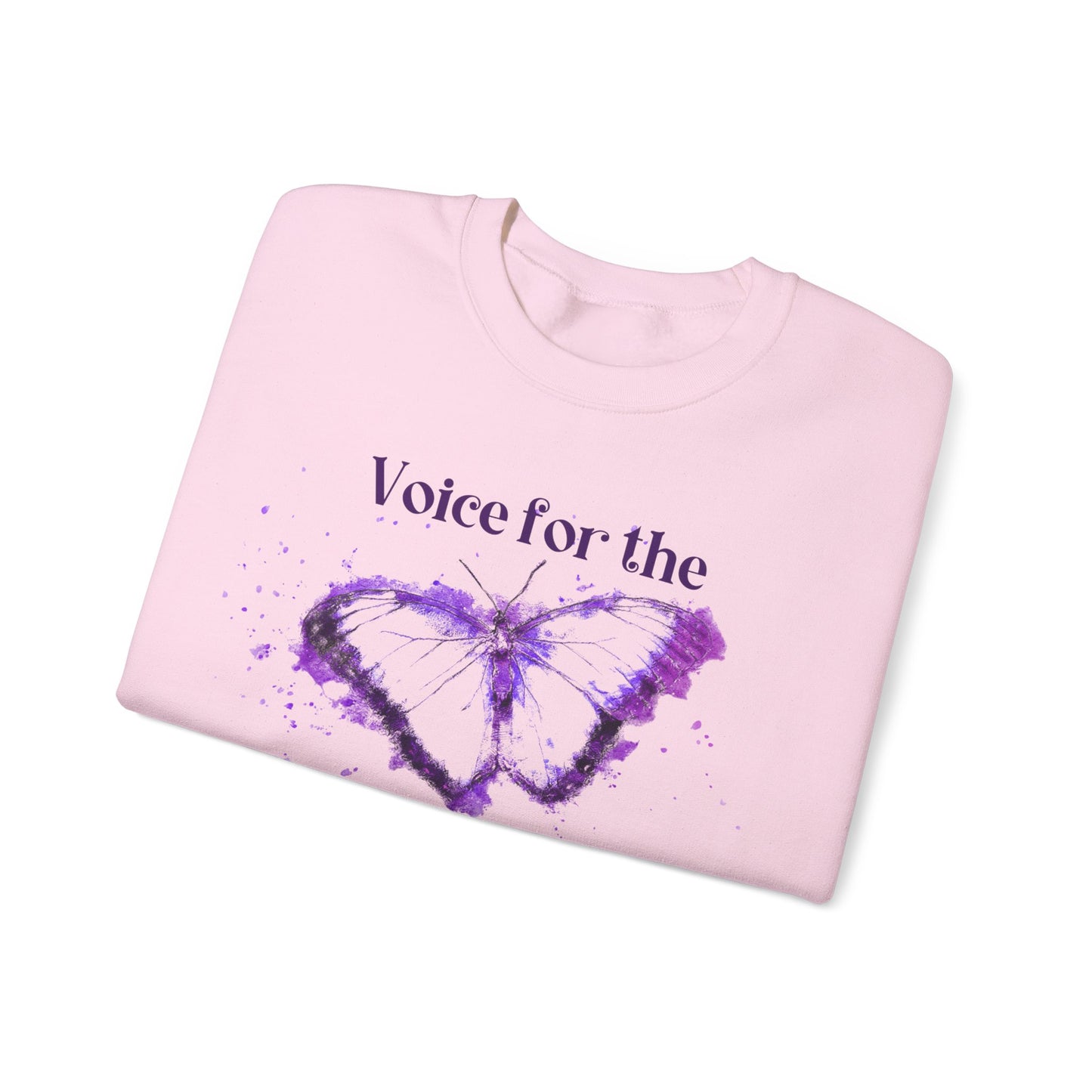 Voice For The Voiceless Unisex Heavy Blend™ Crewneck Sweatshirt