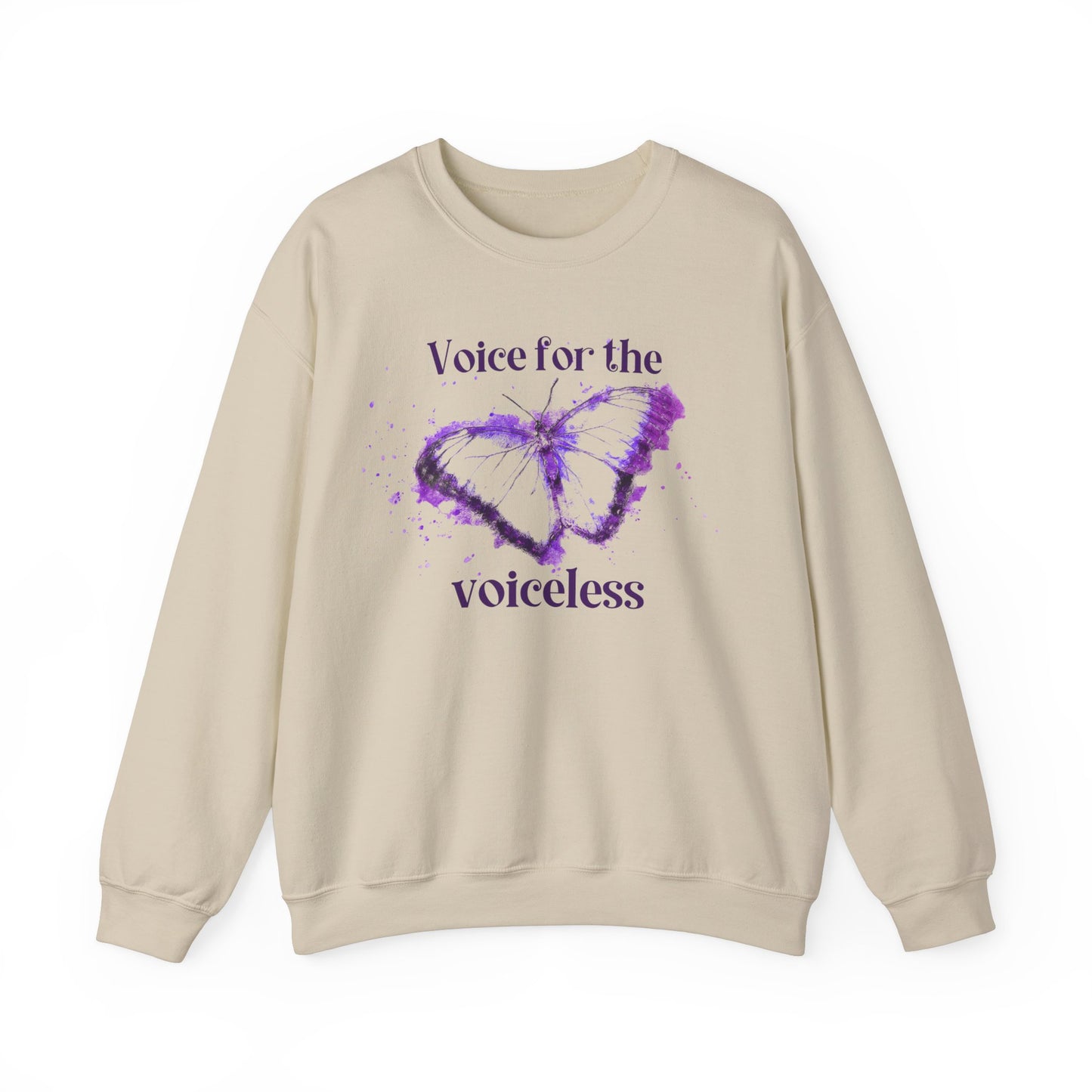 Voice For The Voiceless Unisex Heavy Blend™ Crewneck Sweatshirt