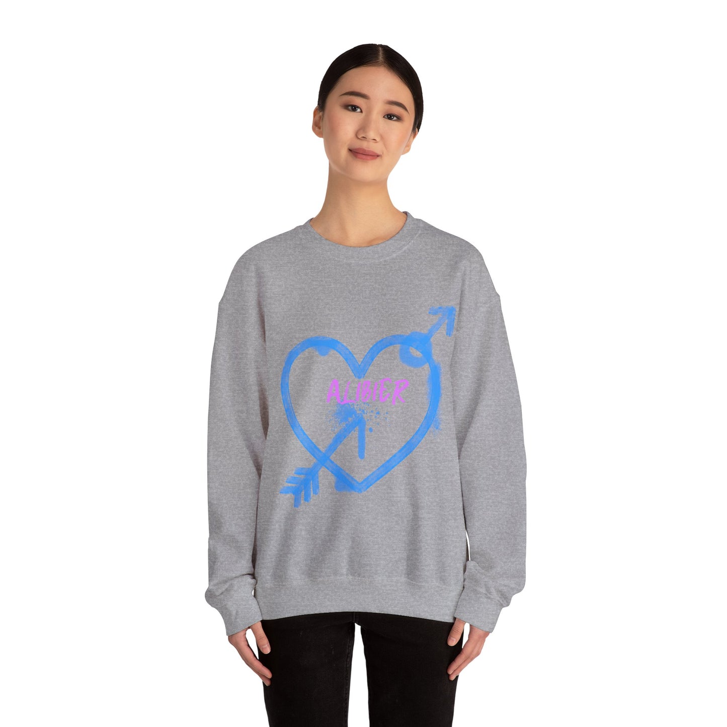 Alibier Graffiti Unisex Heavy Blend™ Crewneck Sweatshirt