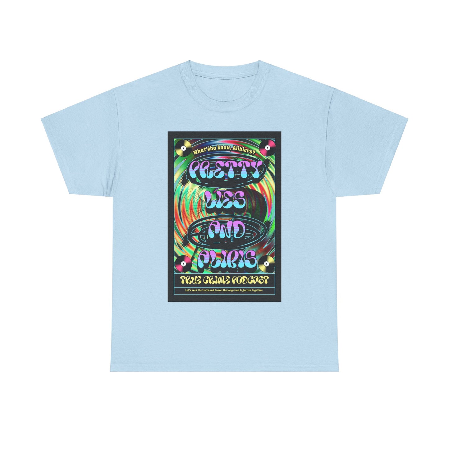 Hippie Pretty Lies Unisex Heavy Cotton Tee