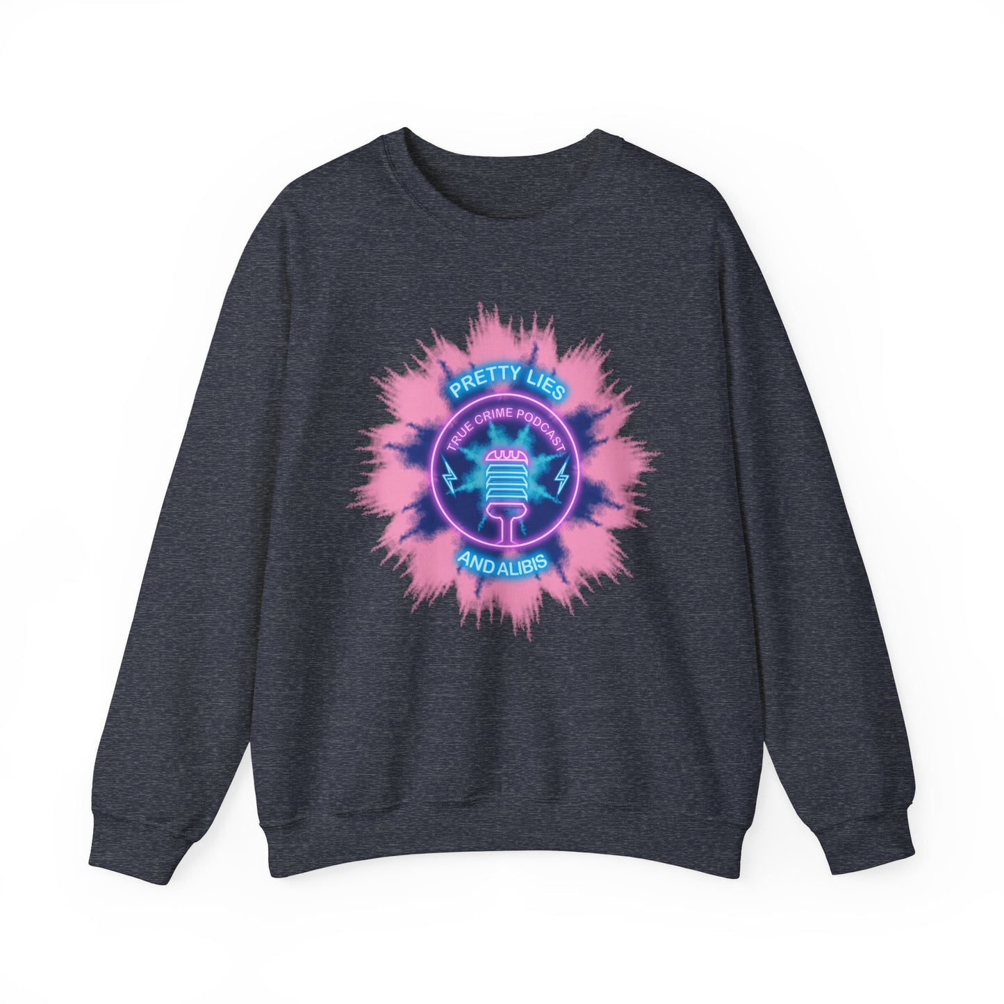 Tie Dye Burst Unisex Heavy Blend™ Crewneck Sweatshirt