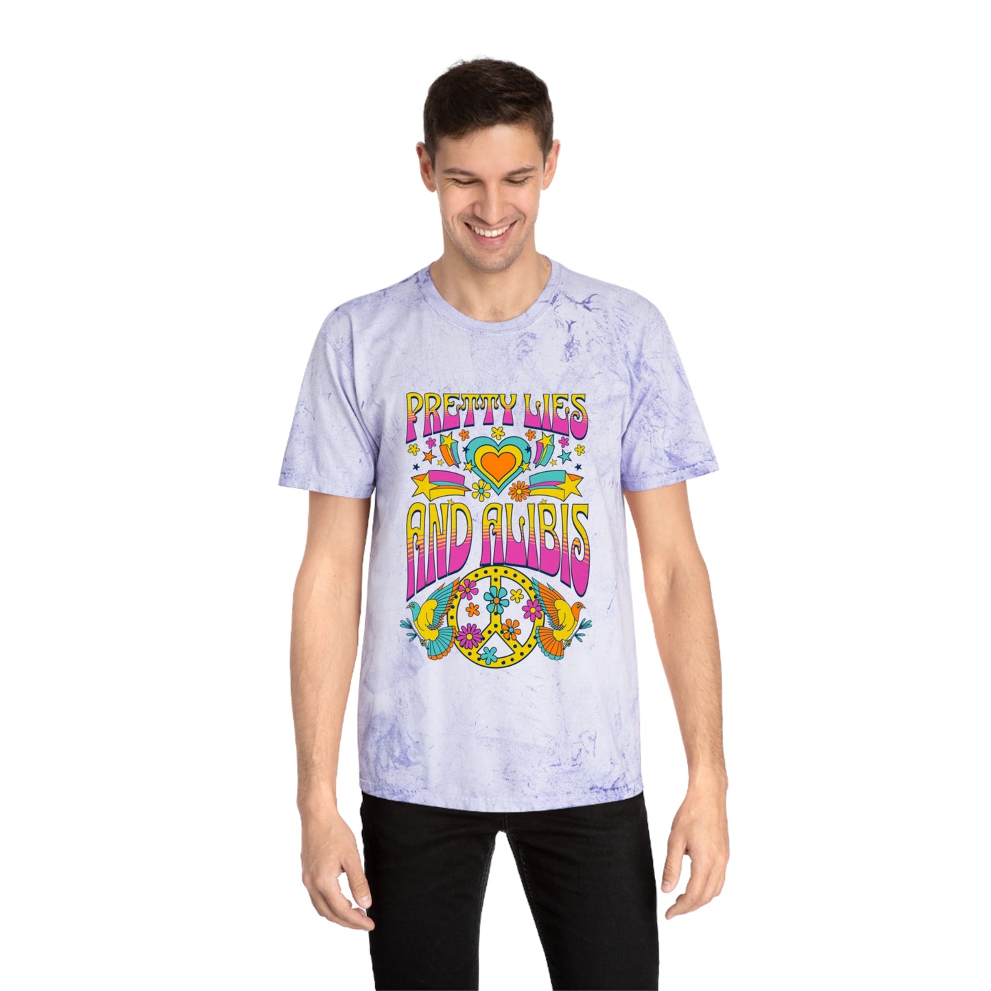 Hippie Unisex Color Blast T-Shirt